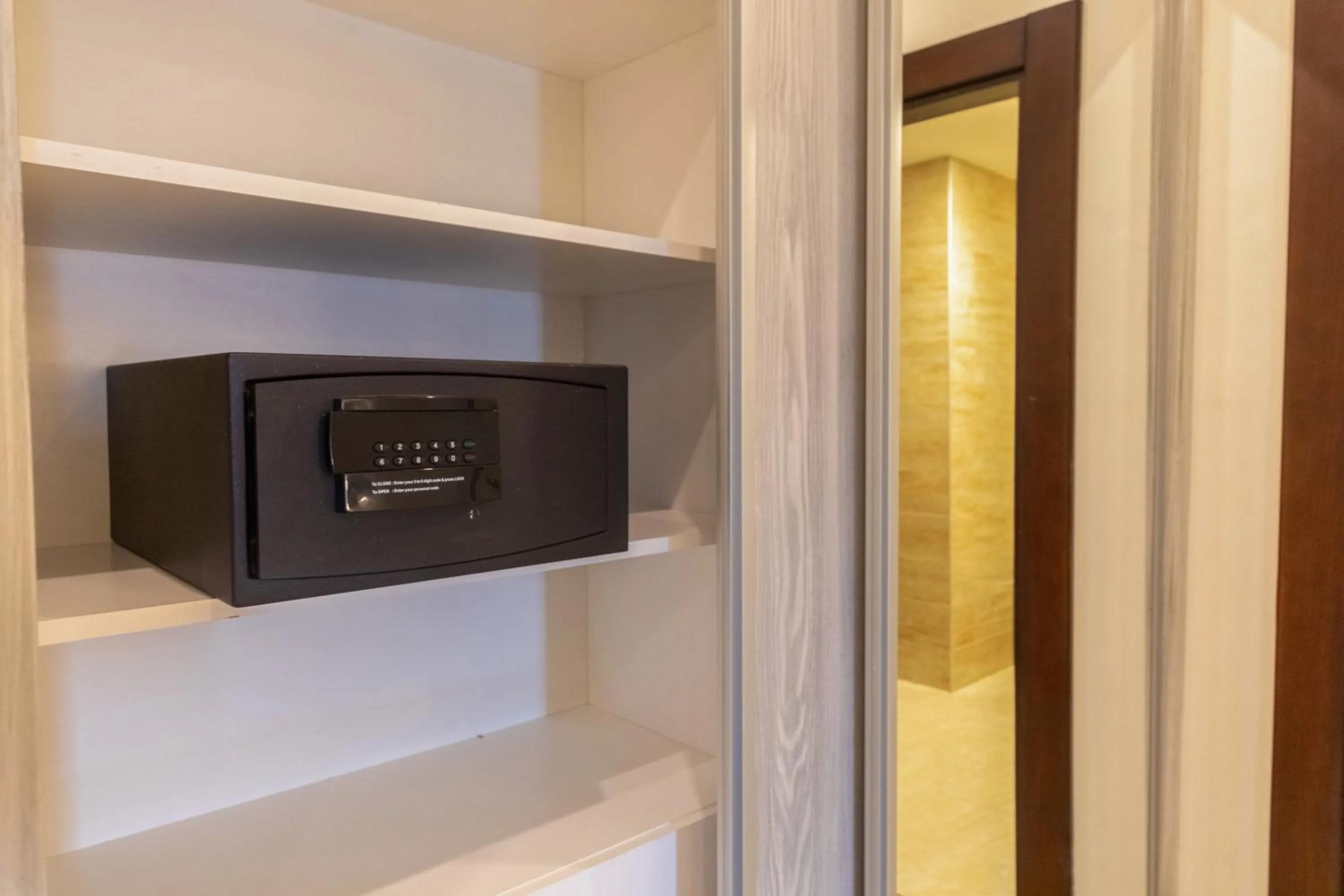 safe in Petra Canyon Hotel