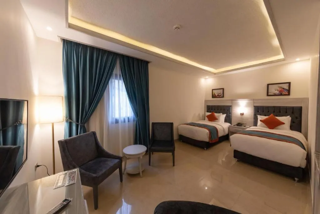 Bedroom, Bed in Petra Canyon Hotel