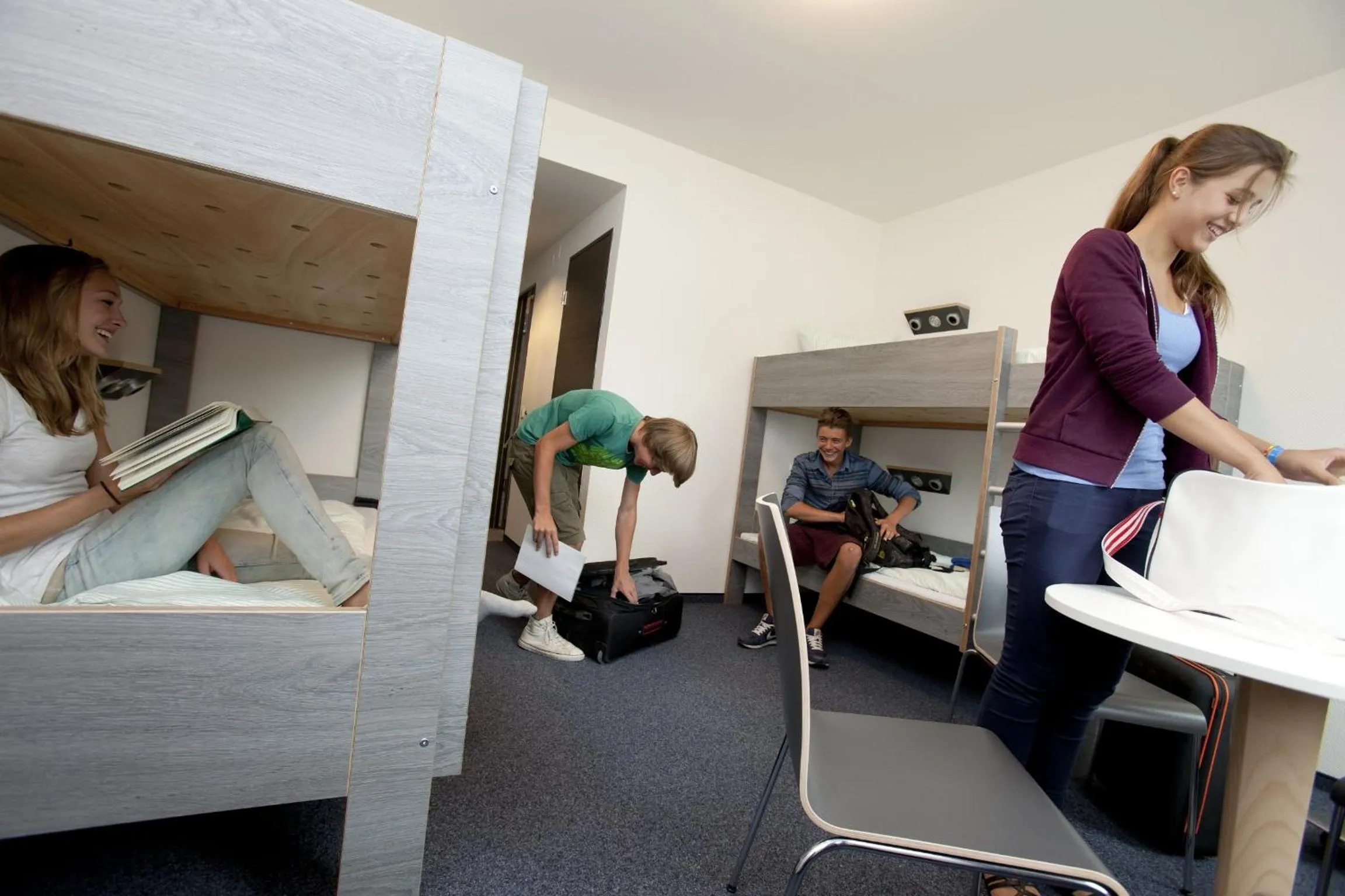 bunk bed in Jugendherberge Duisburg Sportpark