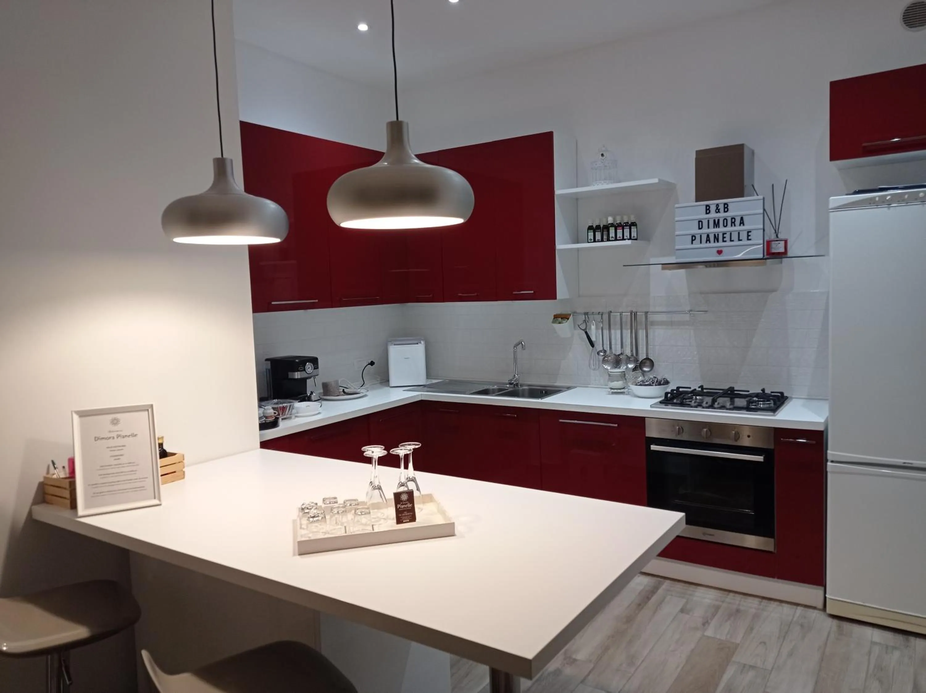 Kitchen or kitchenette in Dimora Pianelle