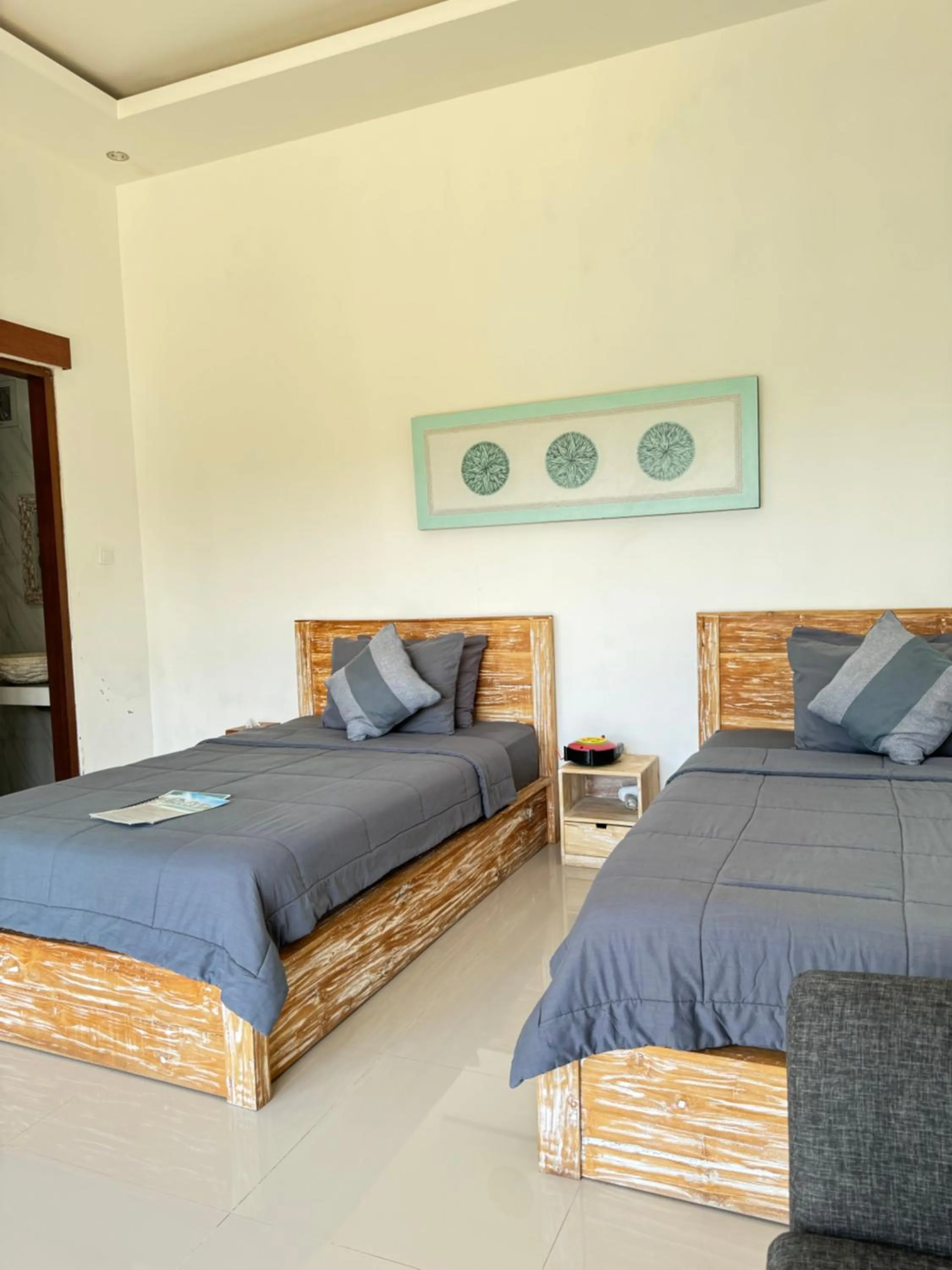 Bed in Bali Astetic Villa and Hot Spring