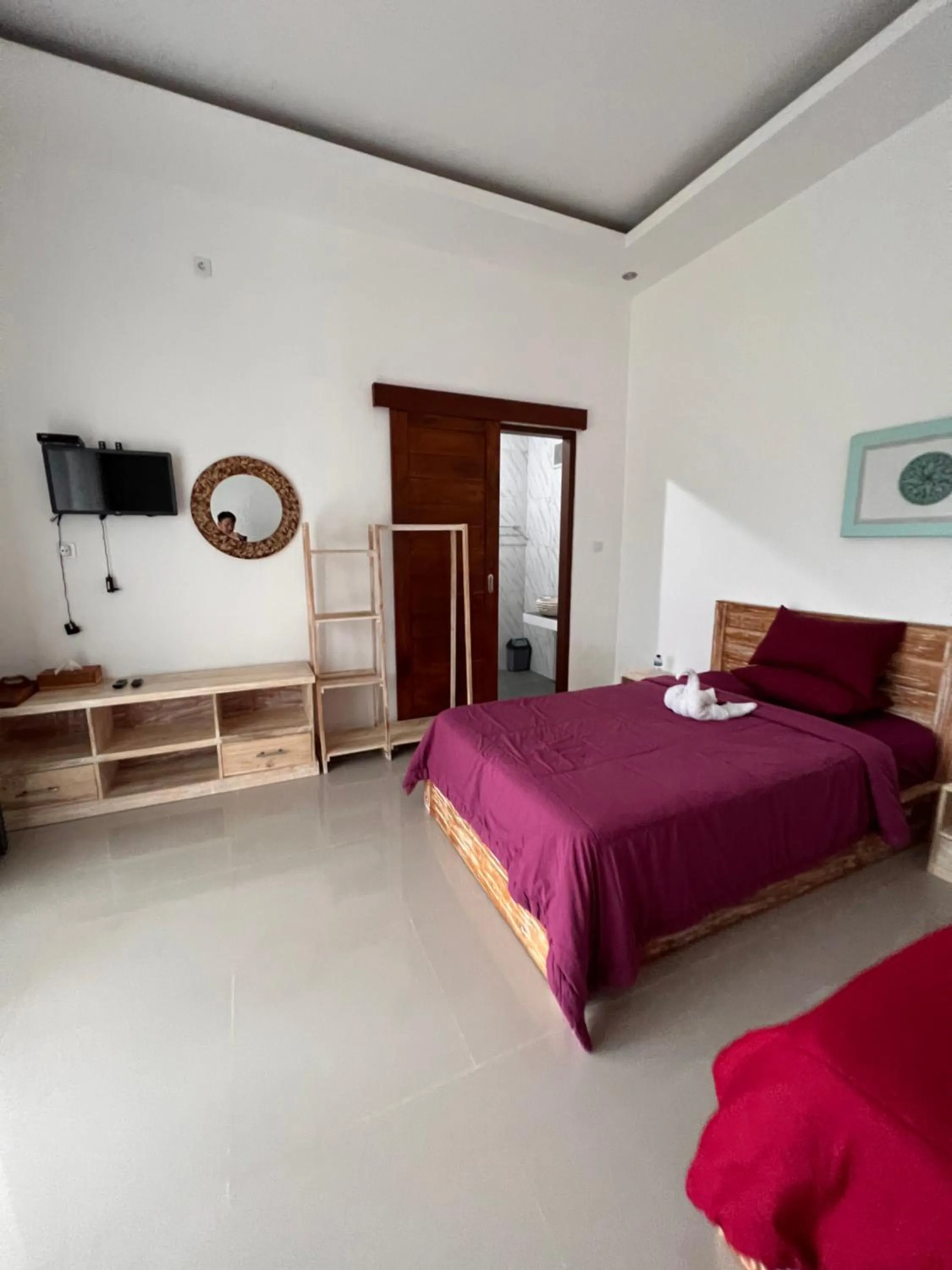 Bed in Bali Astetic Villa and Hot Spring