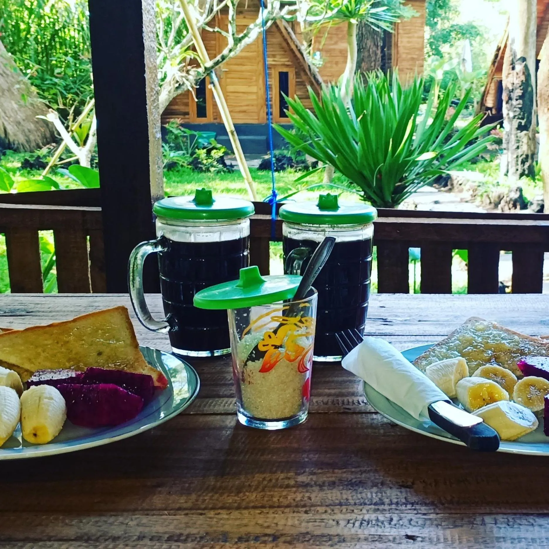 Breakfast in Bali Astetic Villa and Hot Spring