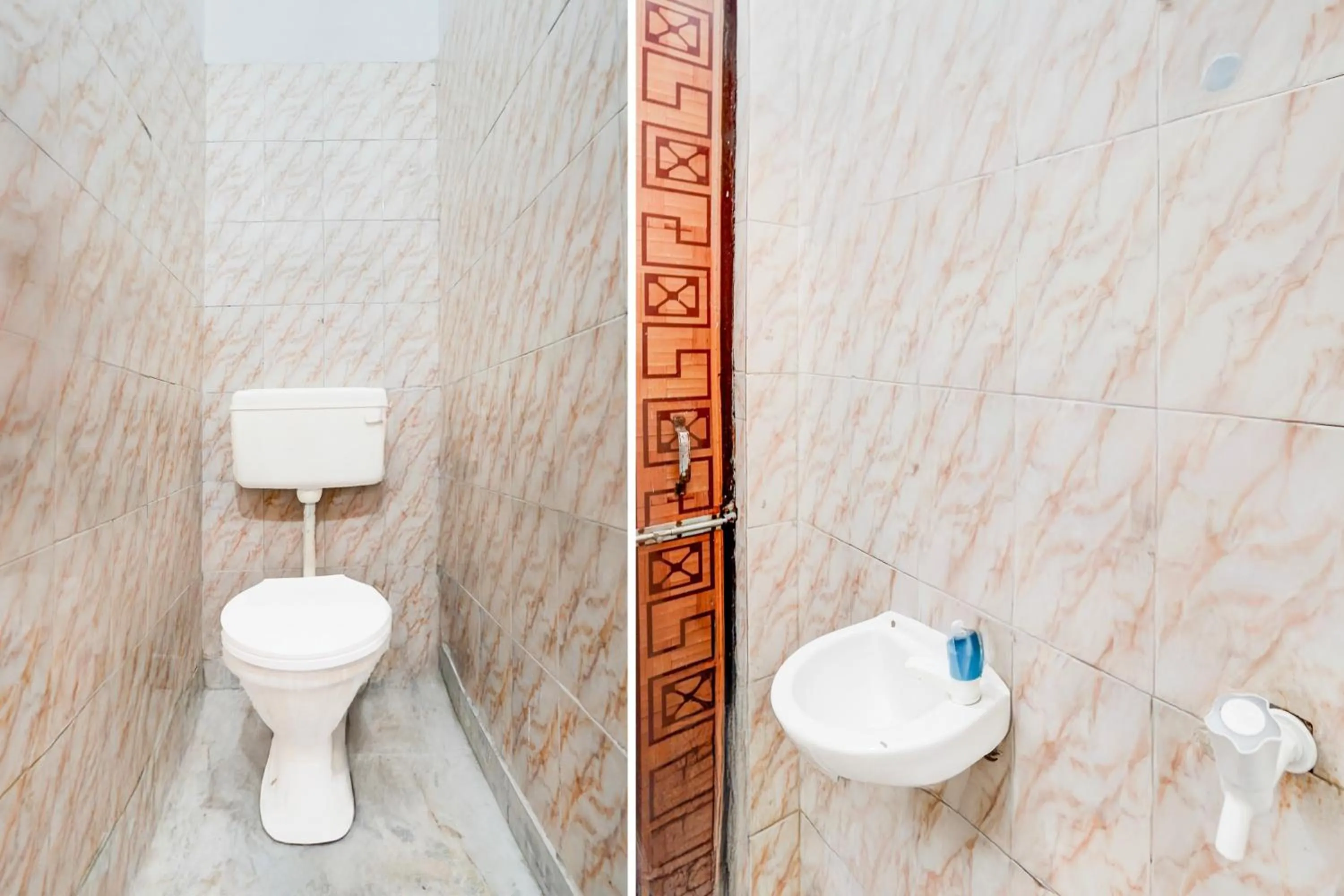 Bathroom in Hotel O Shilpgram Taj Mahal East Gate