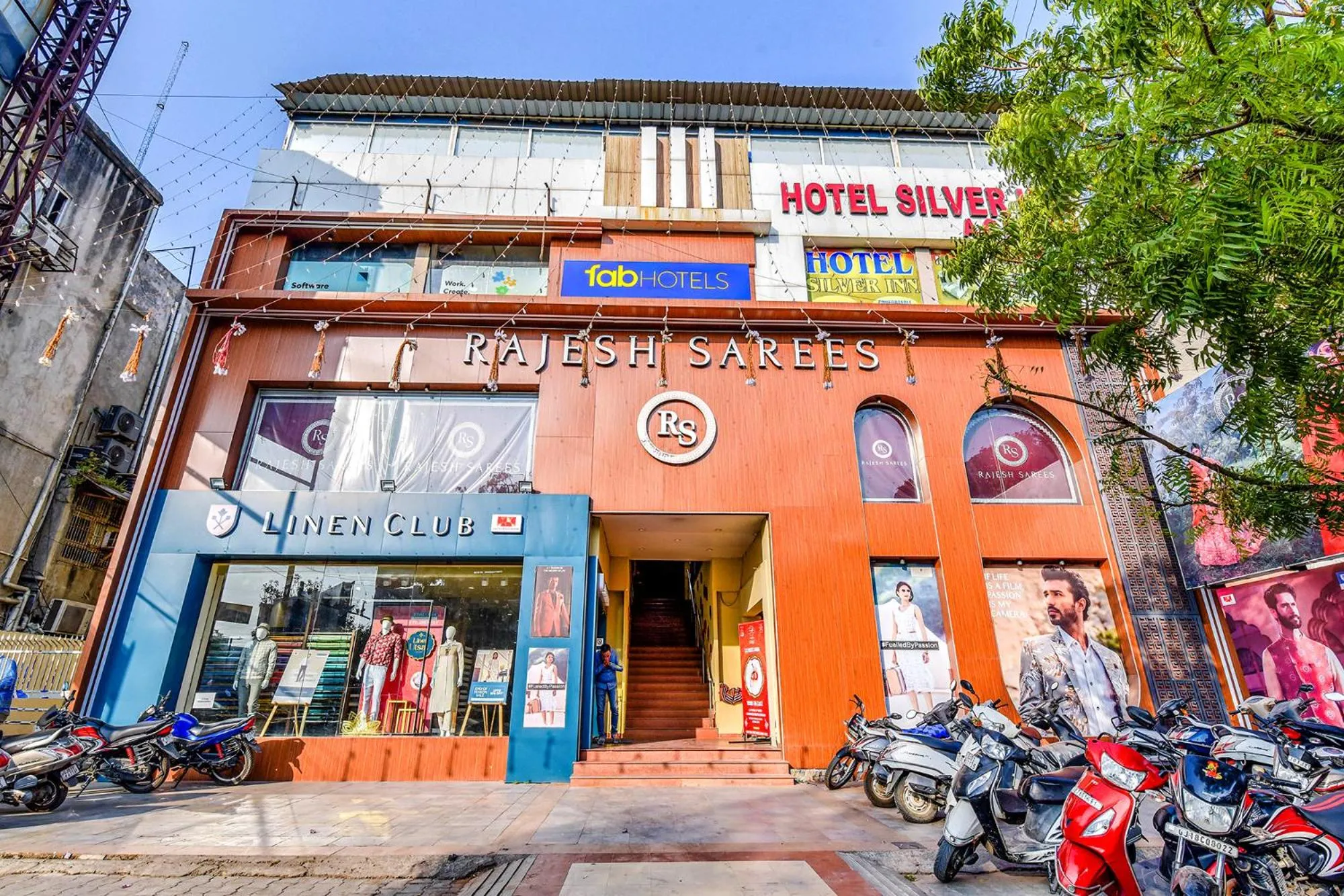 Facade/entrance in FabHotel Silver Inn - CG road