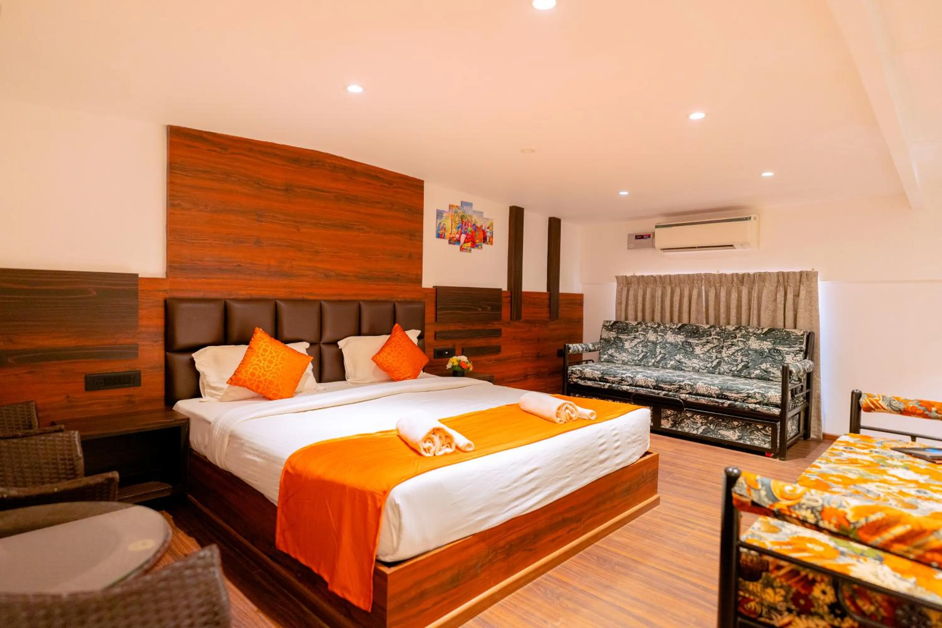 Bed in CALANGUTE CASTLE