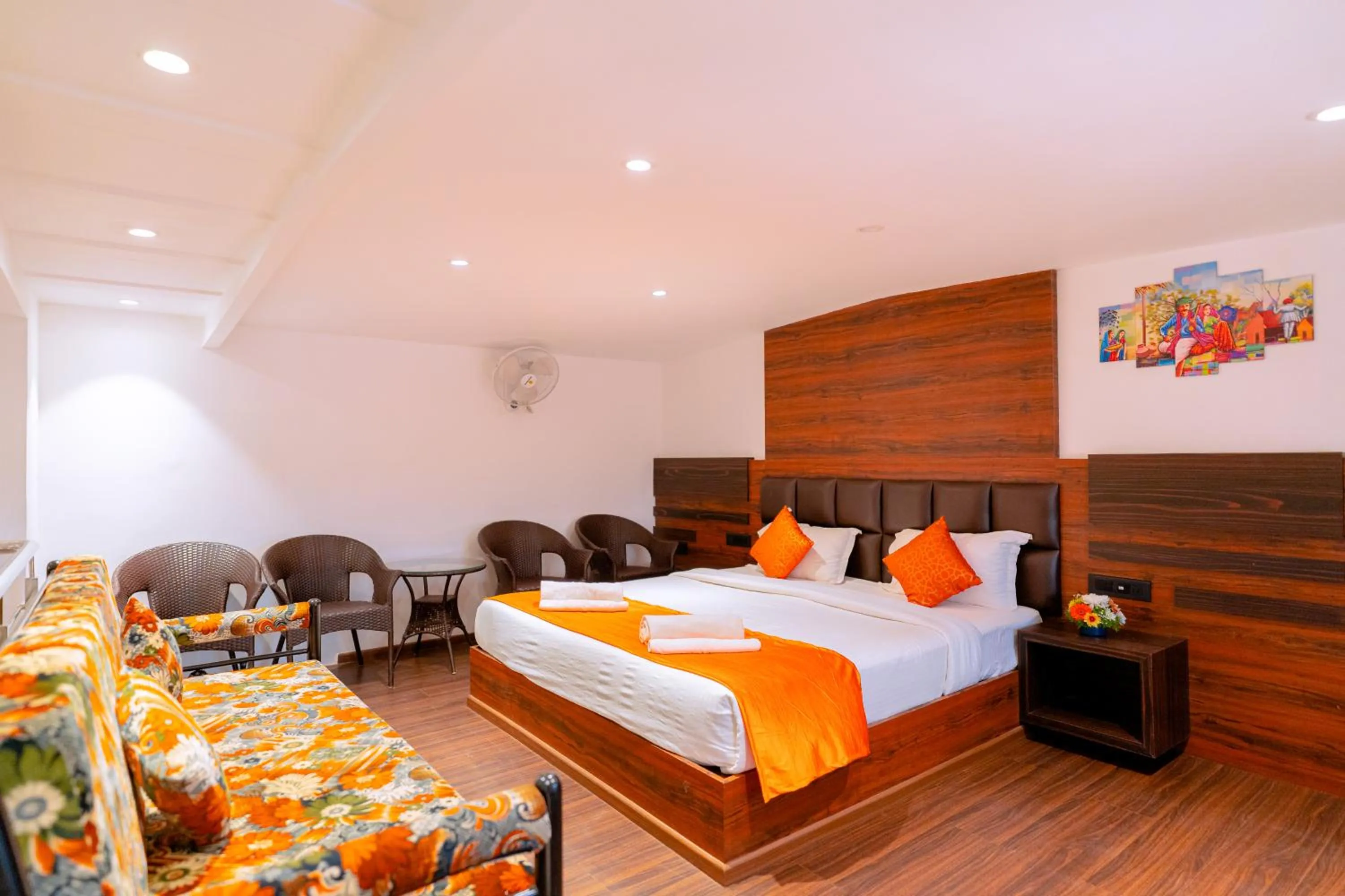 Bed in CALANGUTE CASTLE