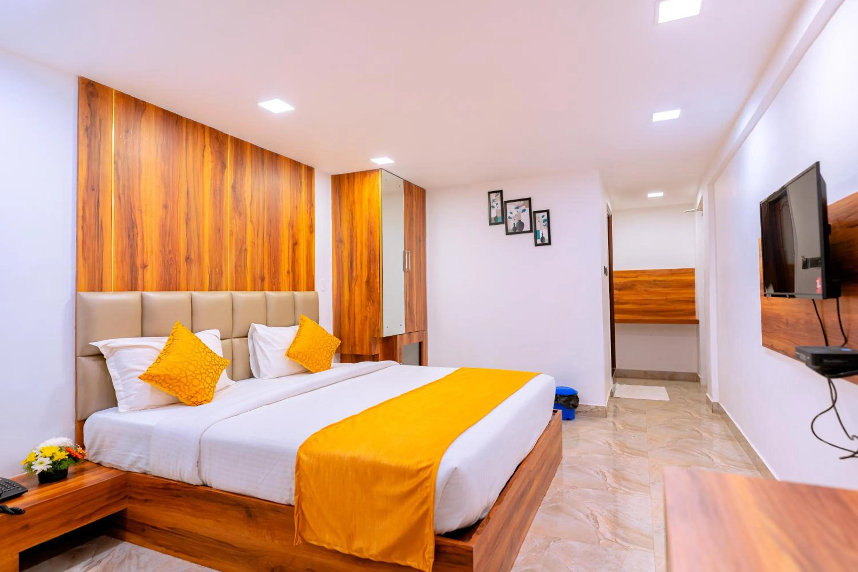 Bed in CALANGUTE CASTLE