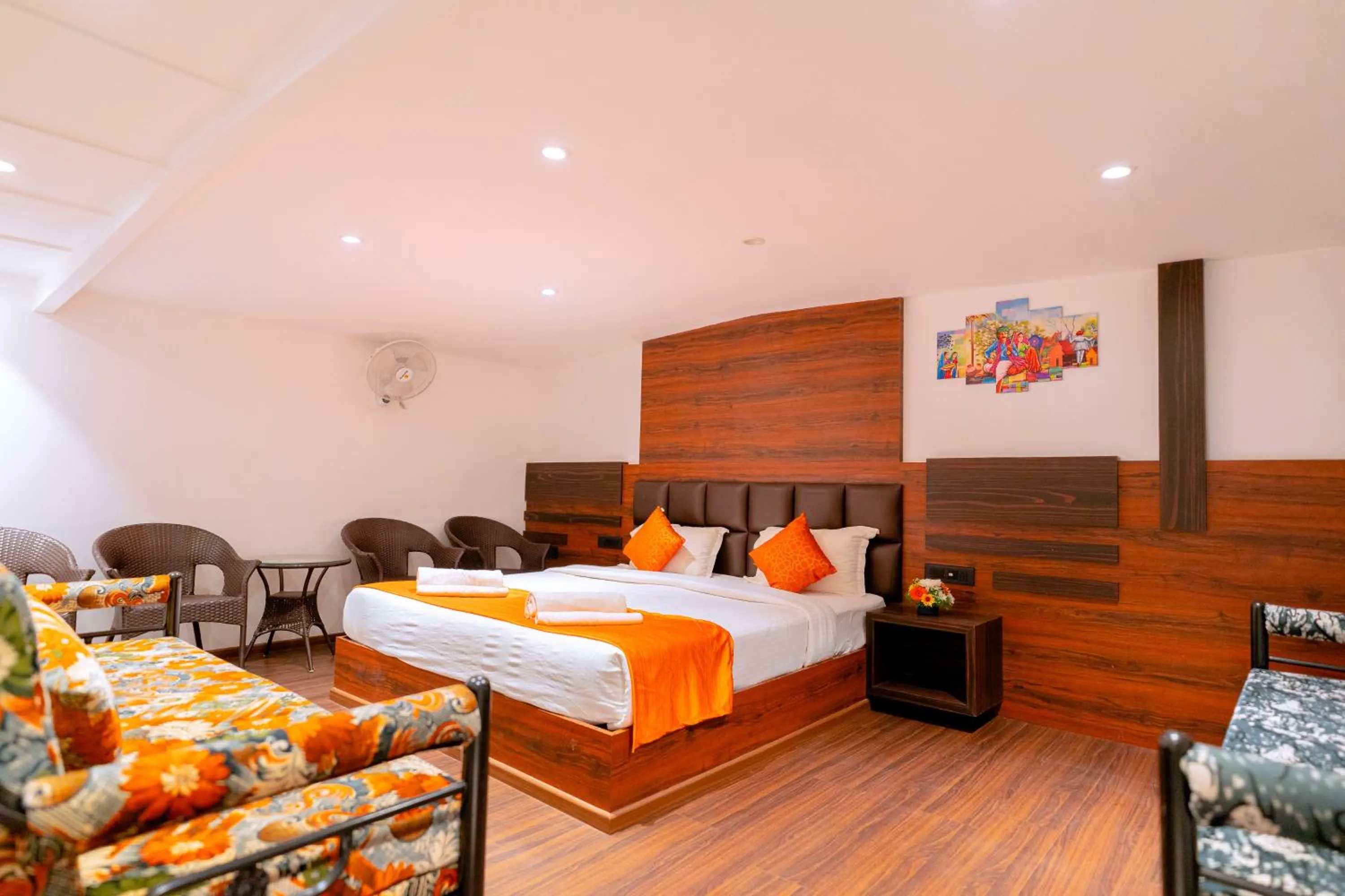 Bed in CALANGUTE CASTLE