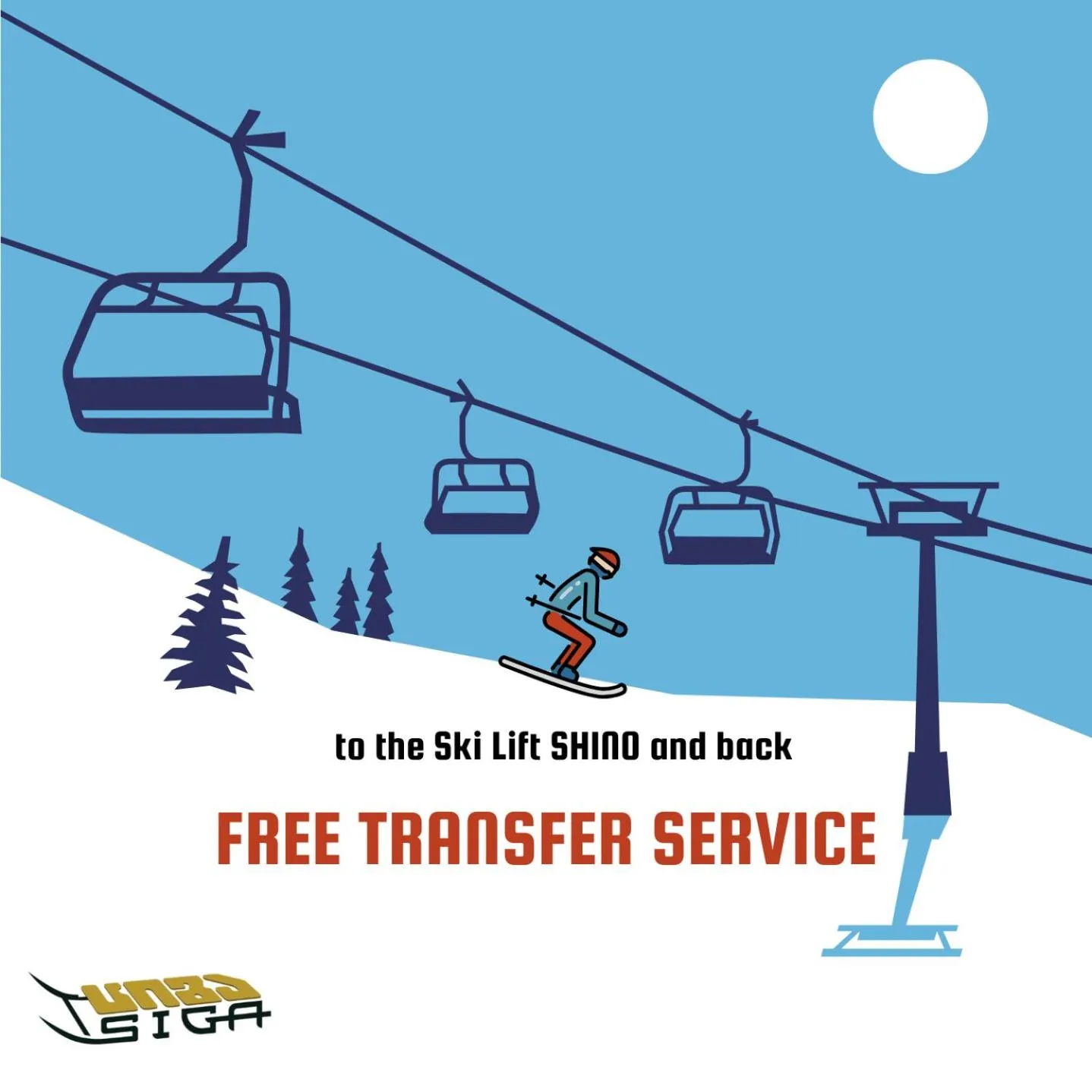 shuttle in Hotel Tsiga