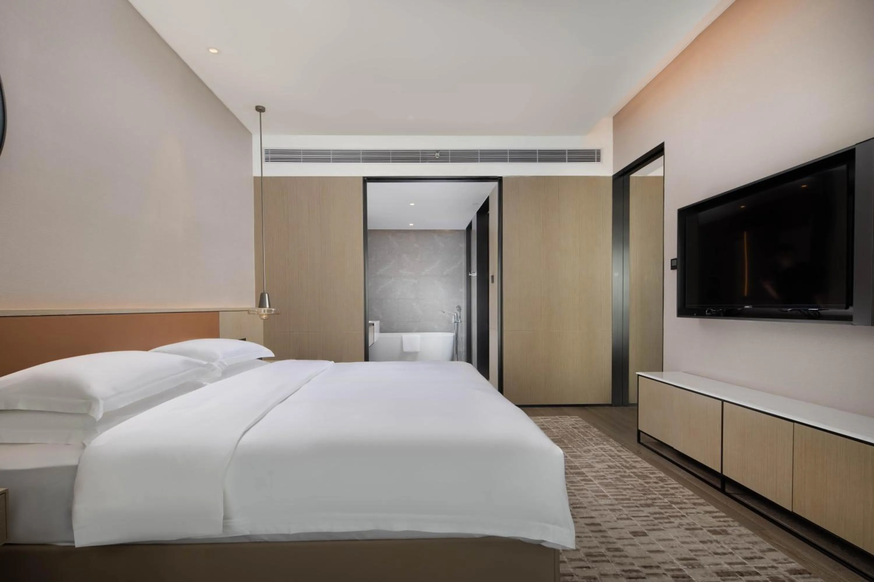 Bed in Leeden Hotel Hangzhou