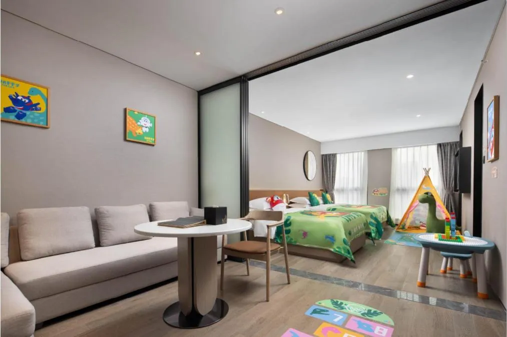 Bed in Leeden Hotel Hangzhou