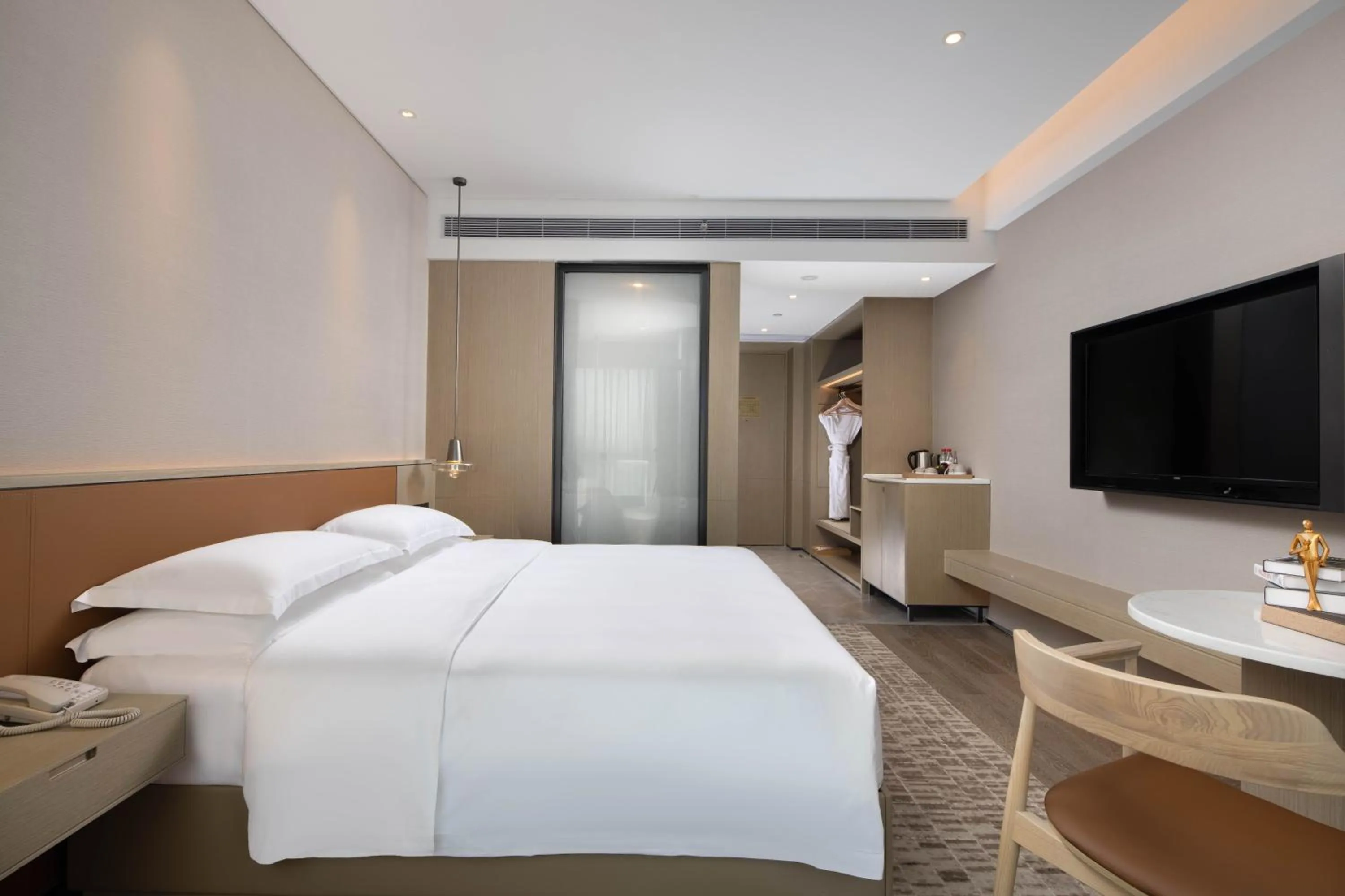 Bed in Leeden Hotel Hangzhou