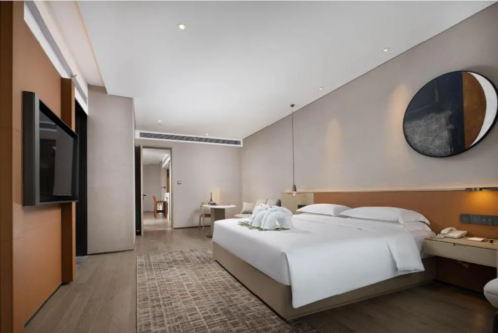 Bed in Leeden Hotel Hangzhou