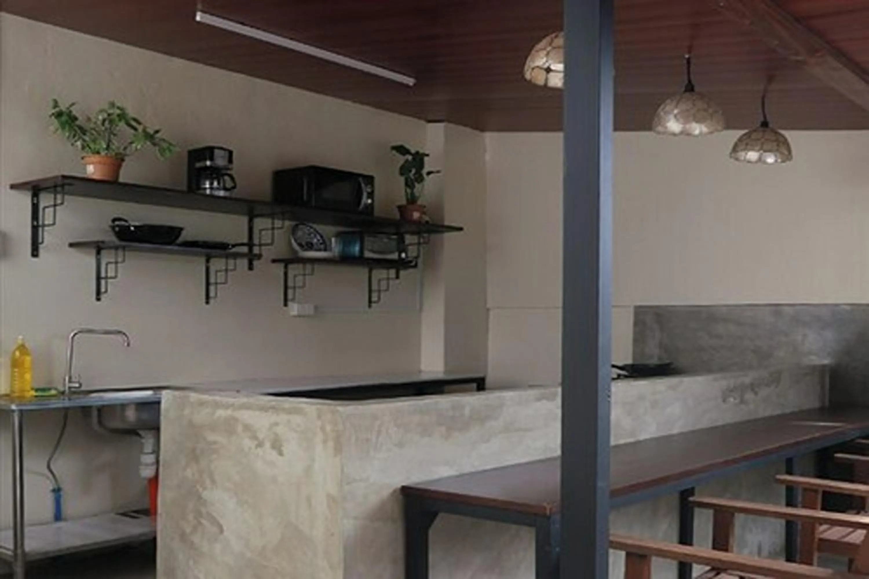 kitchen in Camp Saint John Hotel La Union