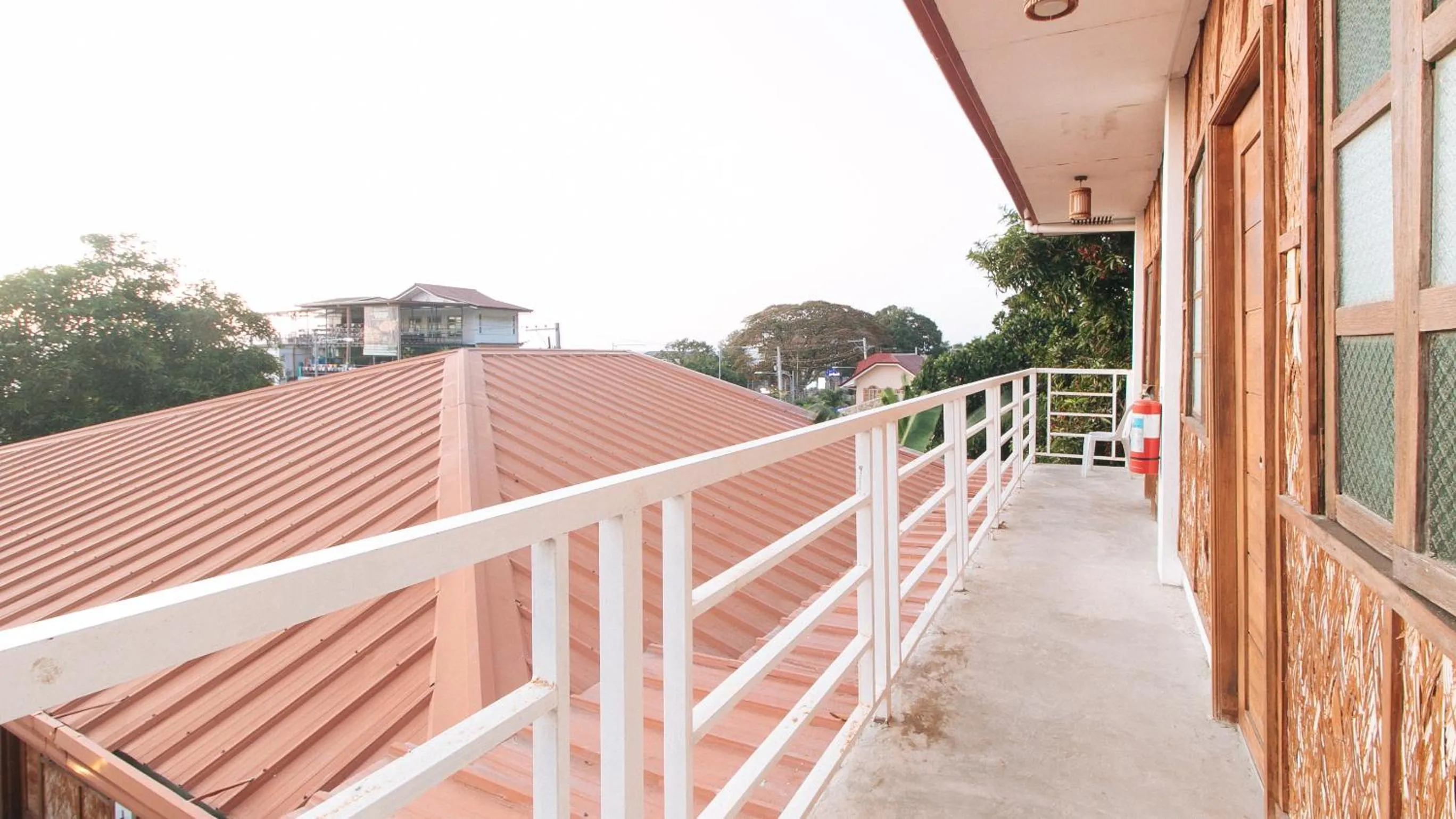 Balcony/Terrace in RedDoorz @ Camp Saint John Hotel La Union