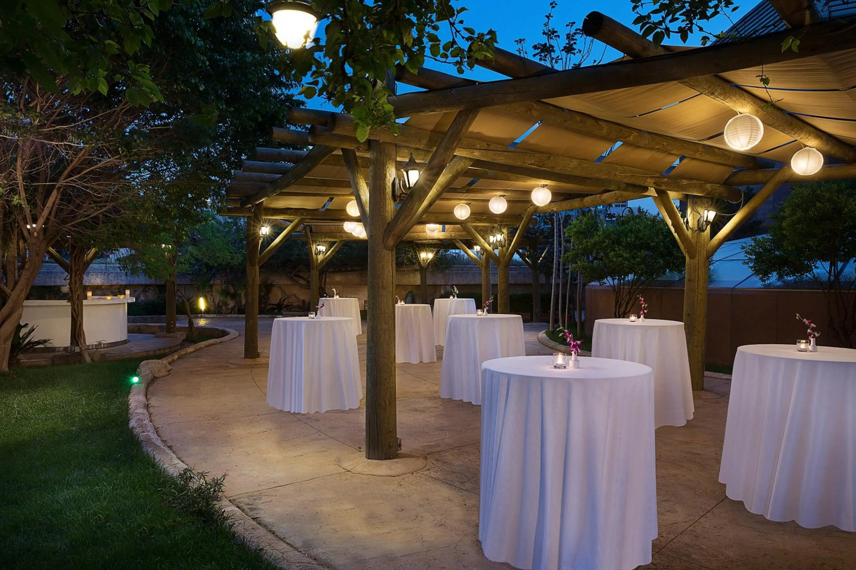 Patio in Al Habtoor Grand Beirut