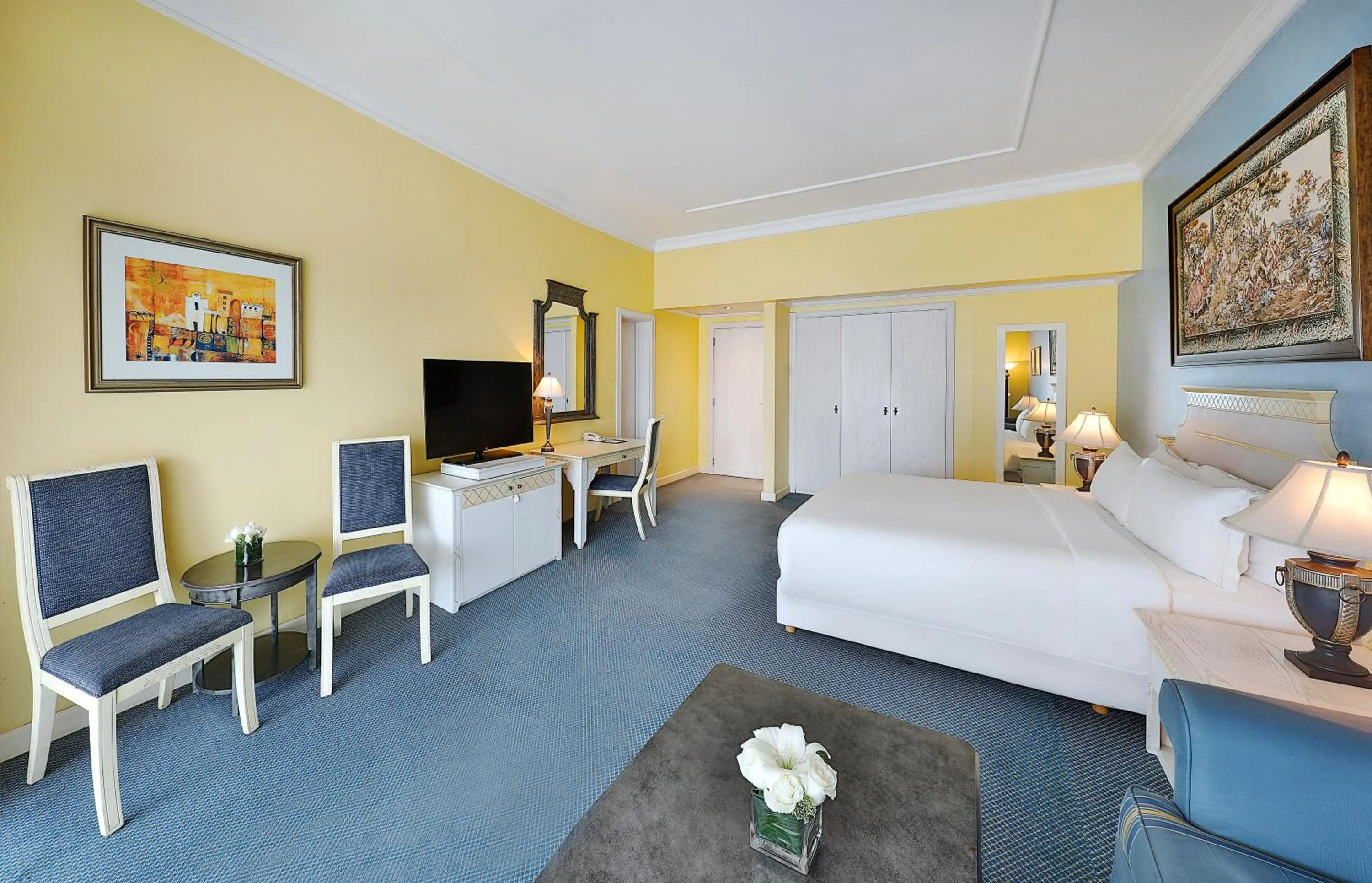 Bed in Al Habtoor Grand Beirut