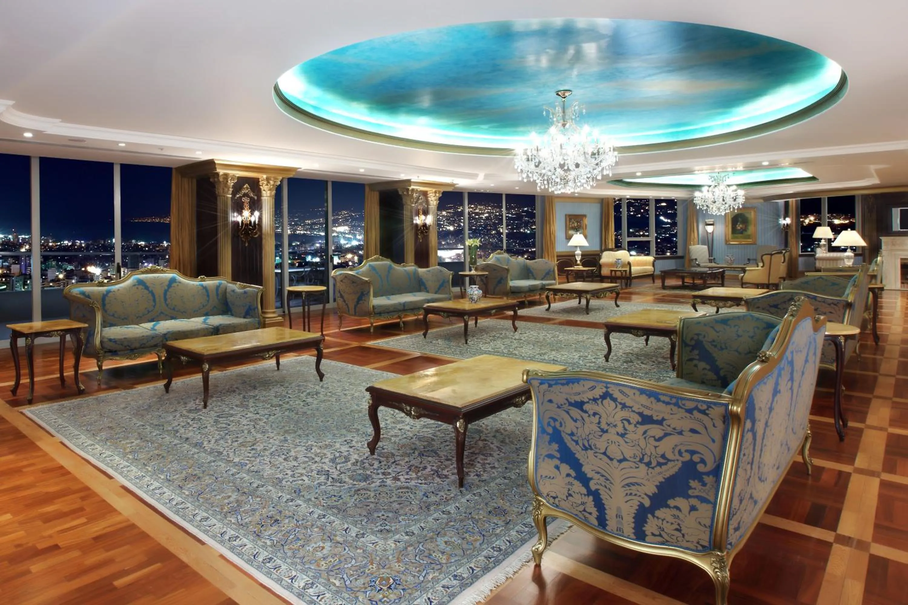 Living room in Al Habtoor Grand Beirut