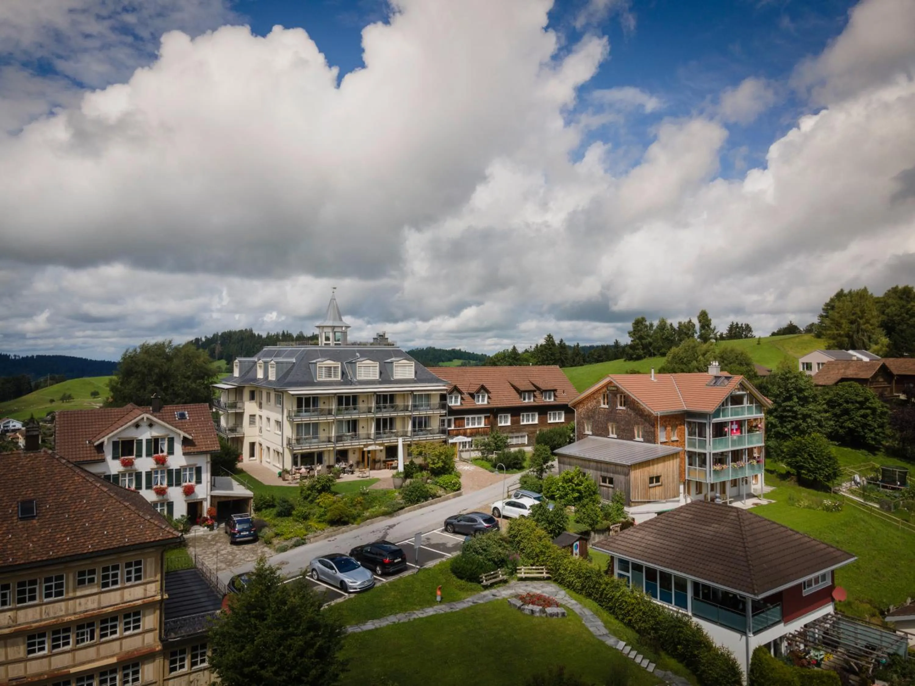 Bird's eye view in Vegan Health Hotel Sonnenberg