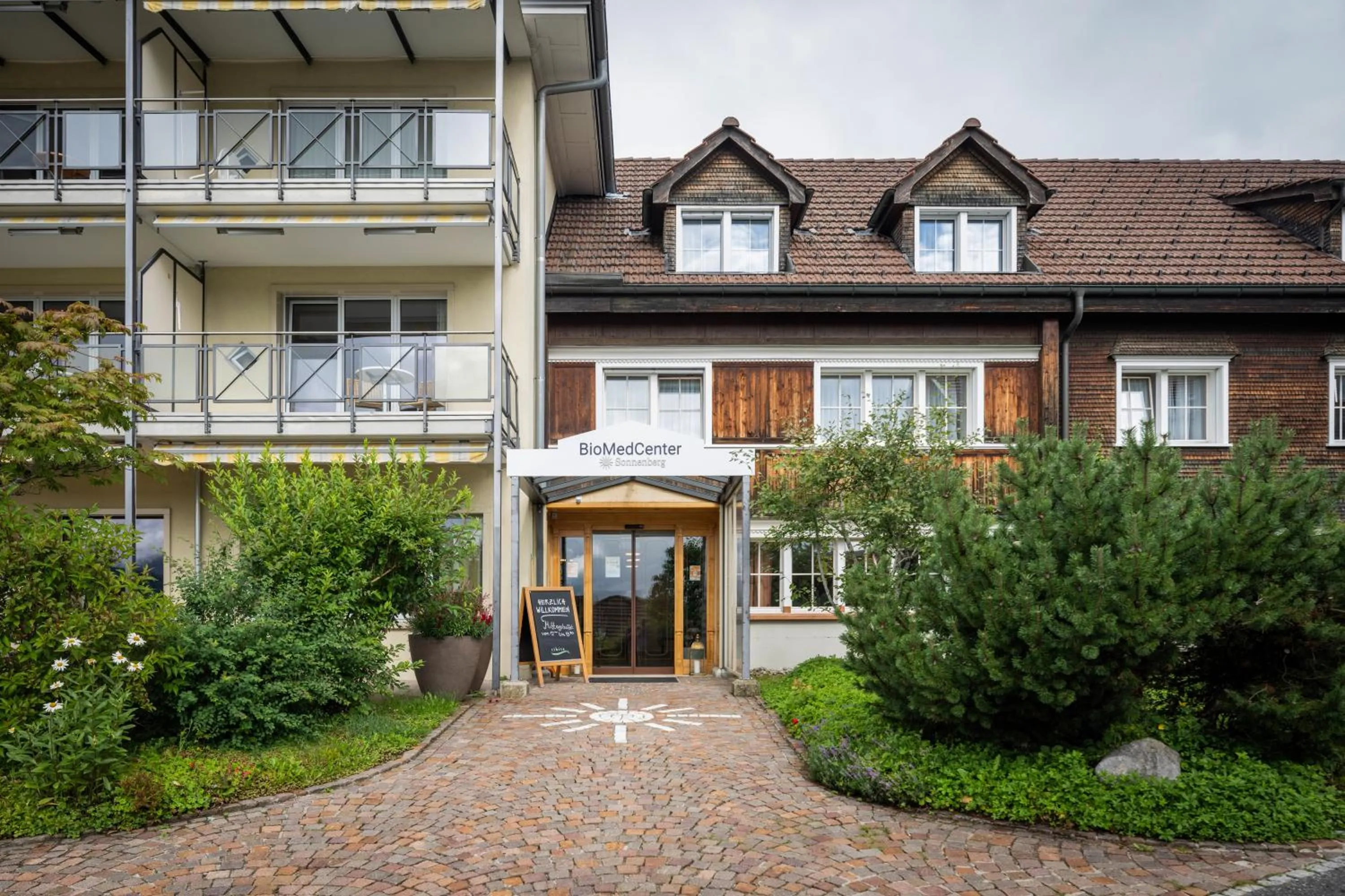 Facade/entrance in Vegan Health Hotel Sonnenberg