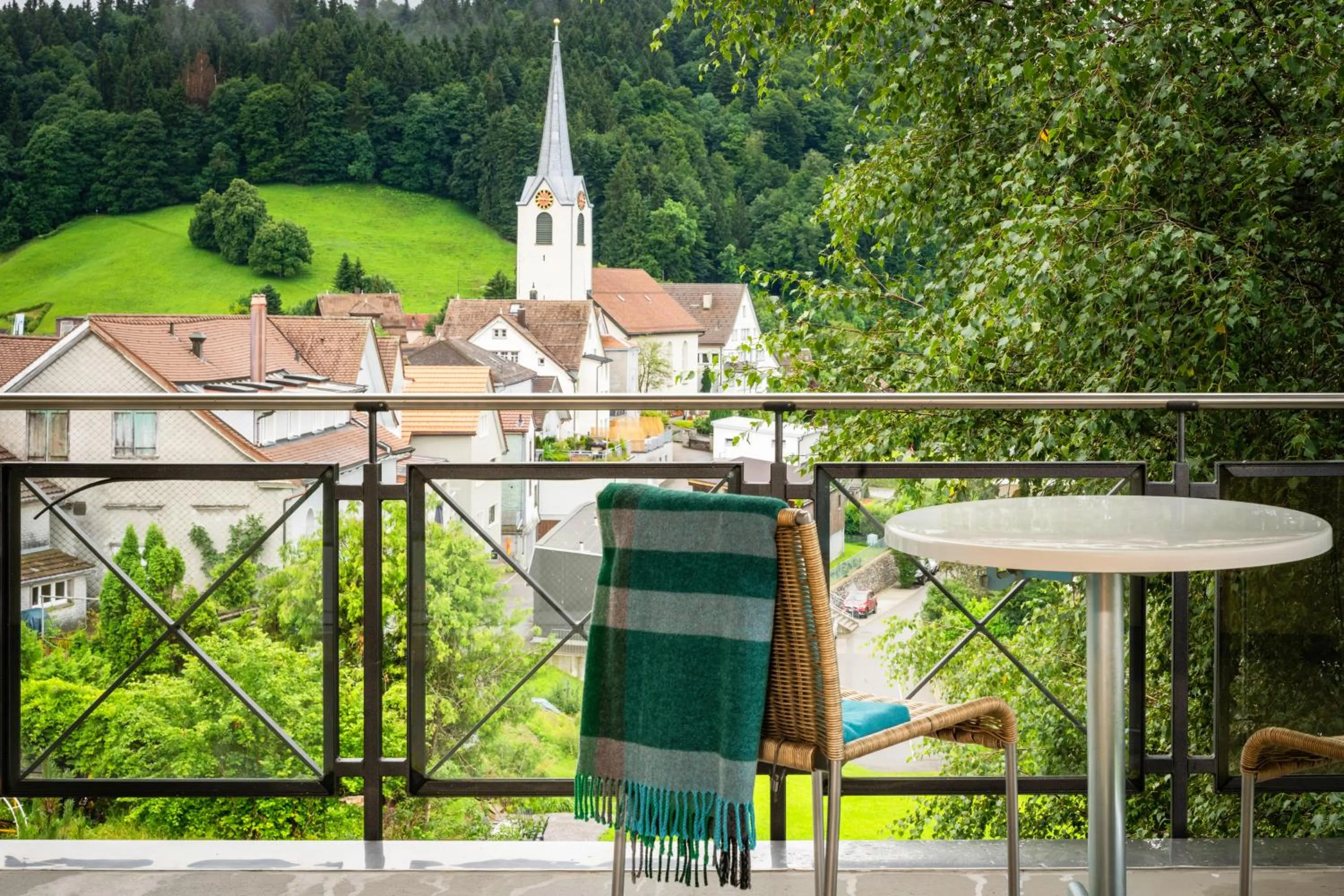 Balcony/Terrace in Vegan Health Hotel Sonnenberg