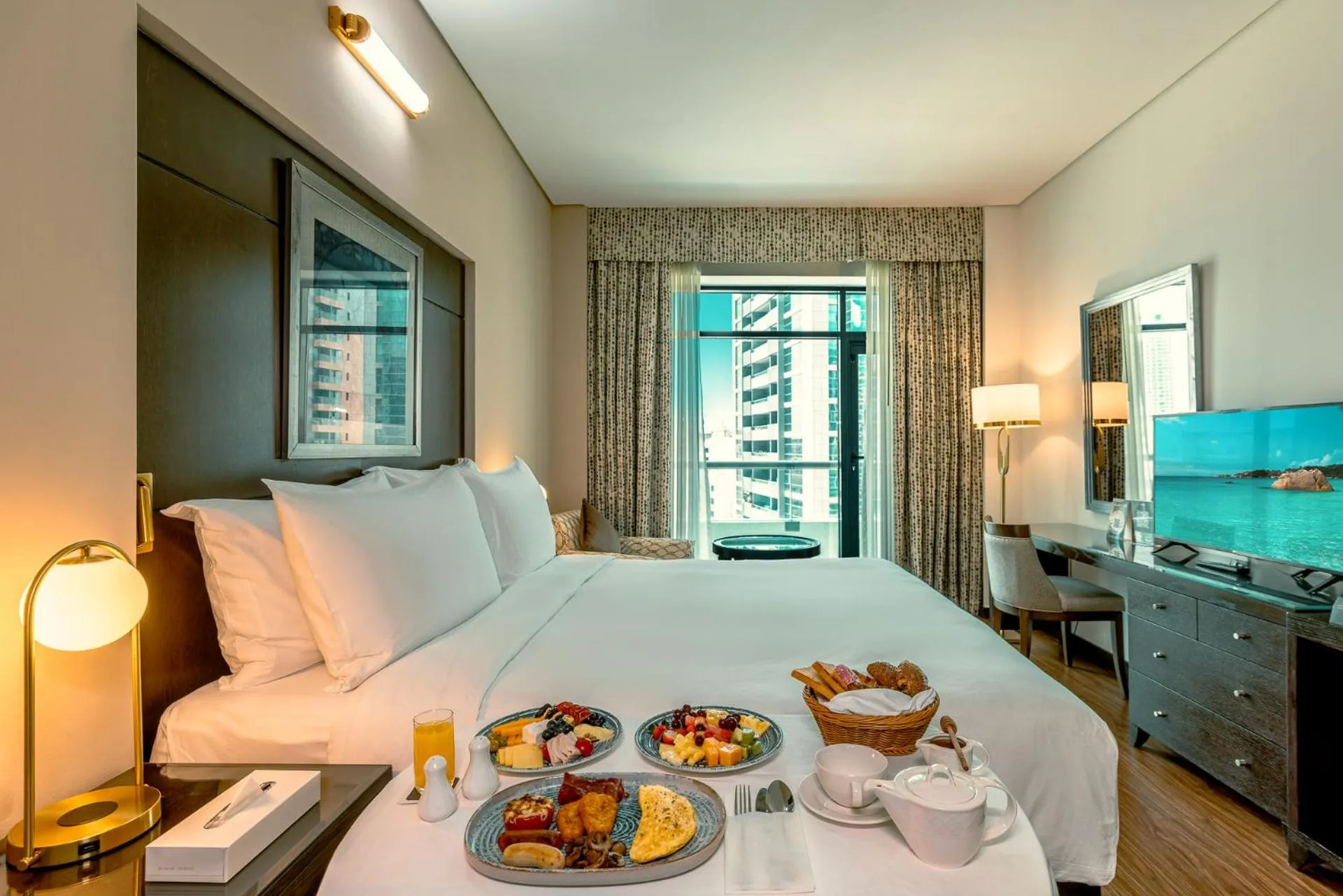 Bedroom, Bed in TIME Oak Hotel & Suites