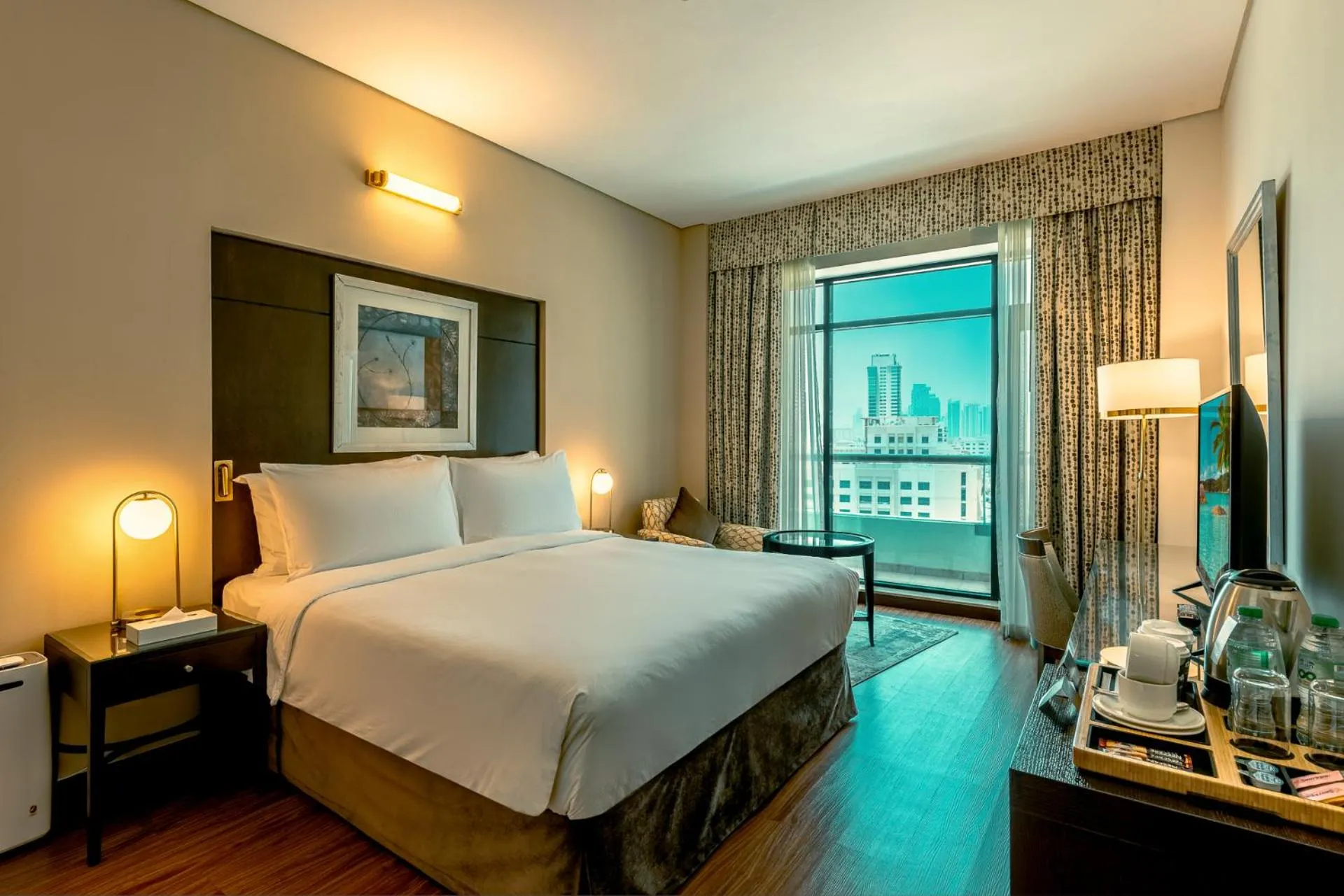 Bedroom, Bed in TIME Oak Hotel & Suites