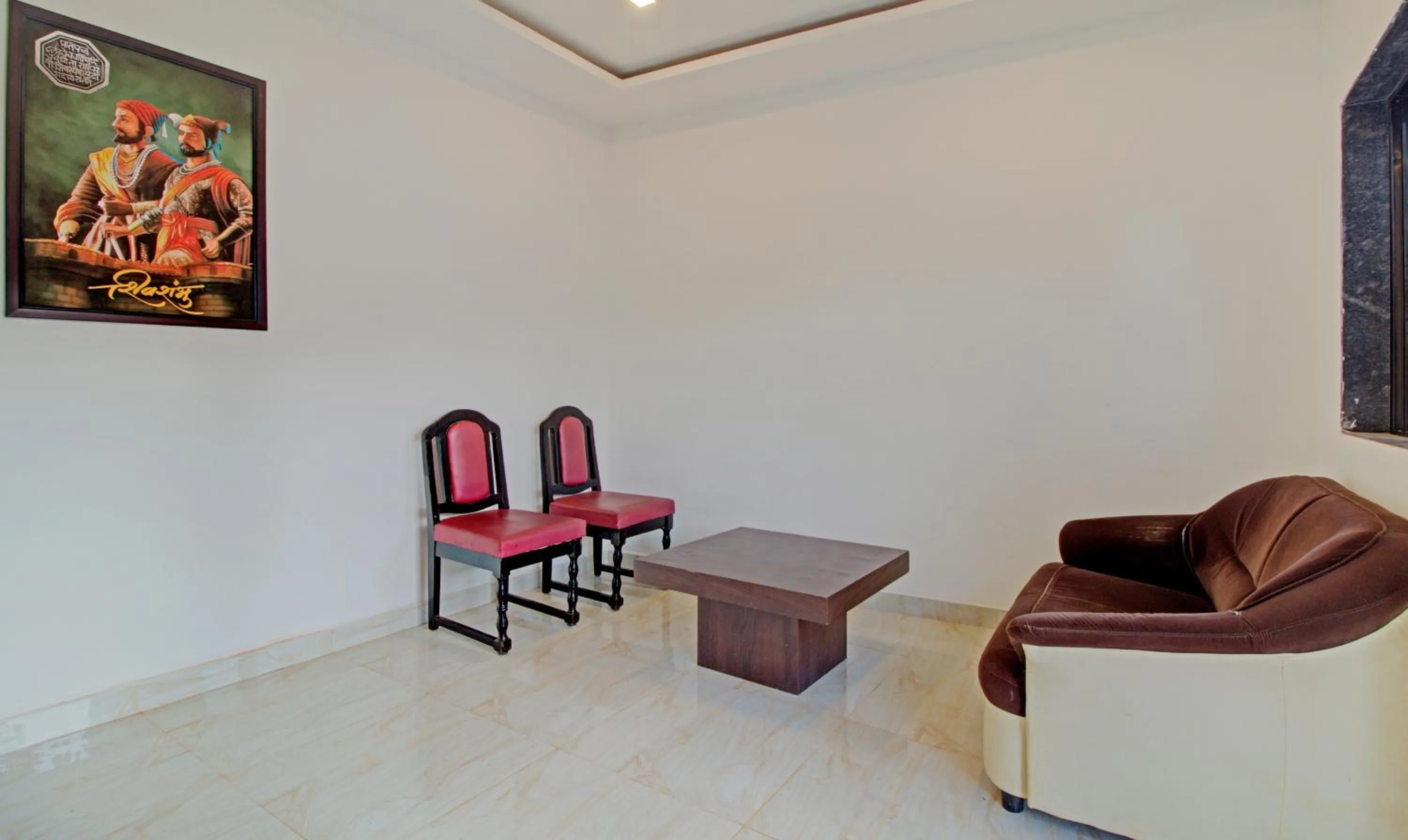 Seating area in Treebo Nakshatra Cottages Mahabaleshwar