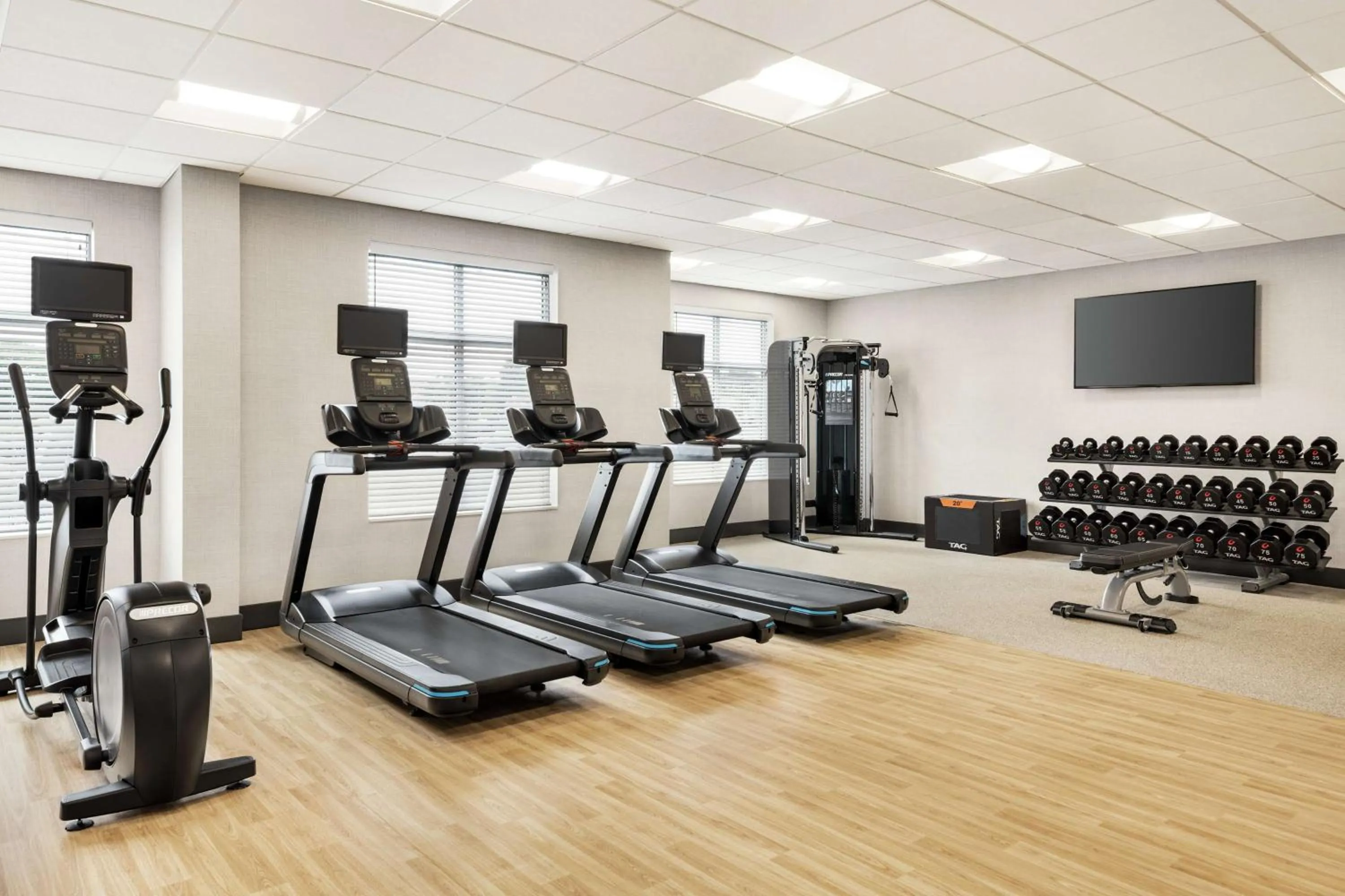 Fitness centre/facilities in Homewood Suites By Hilton Carlisle