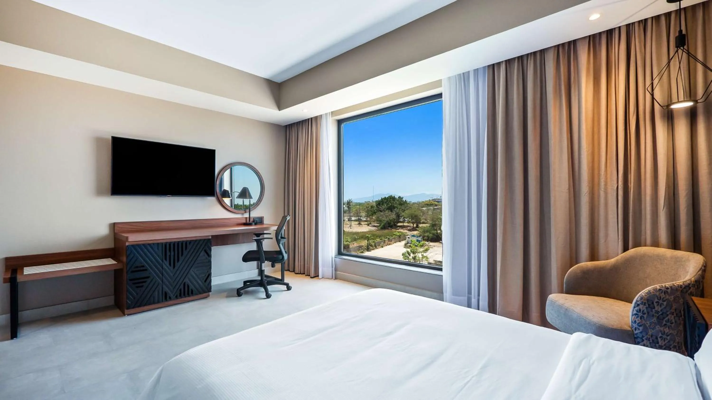 Bedroom, Bed in Hampton Inn By Hilton Nuevo Vallarta