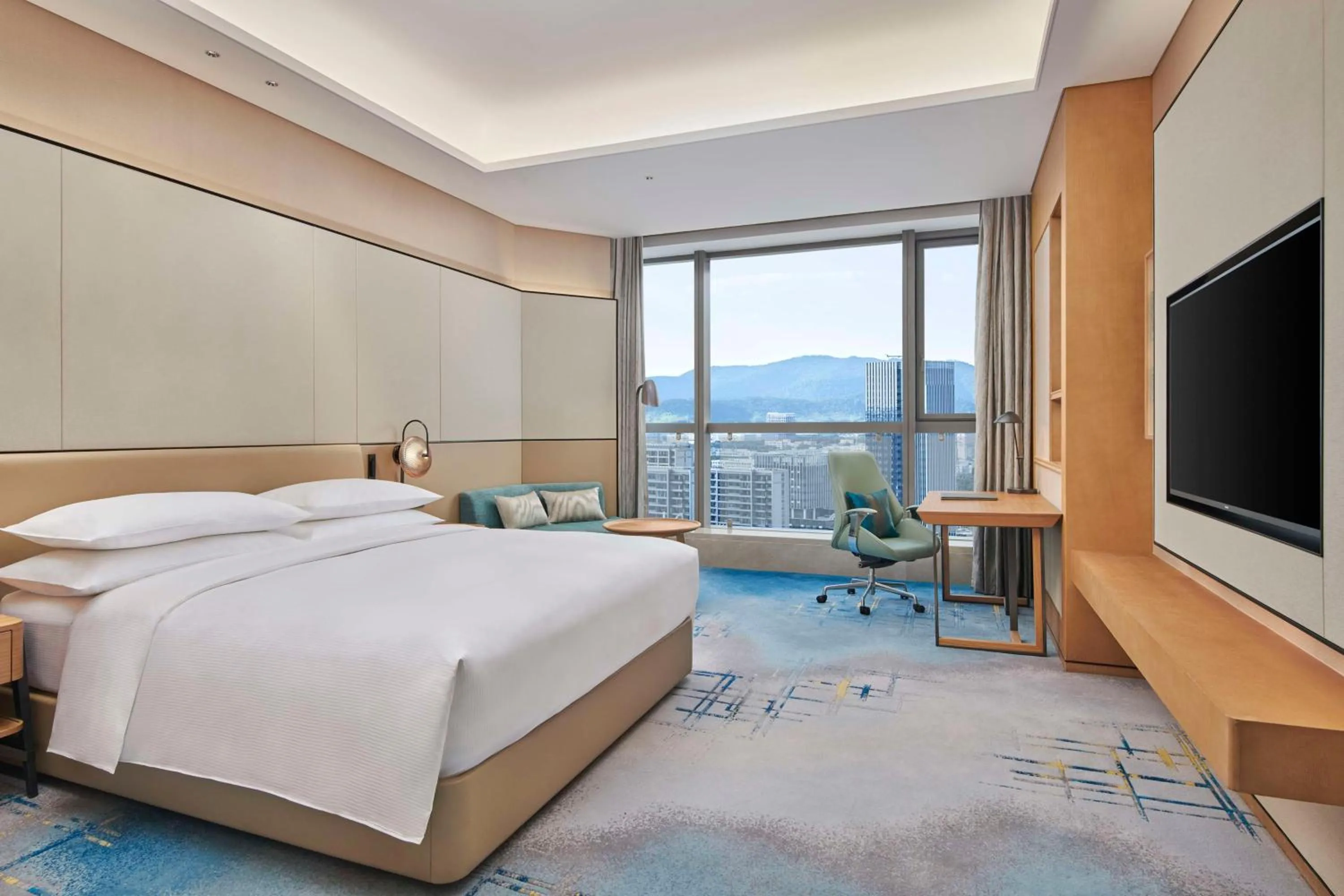Bedroom, Bed in Hilton Suzhou Wuzhong