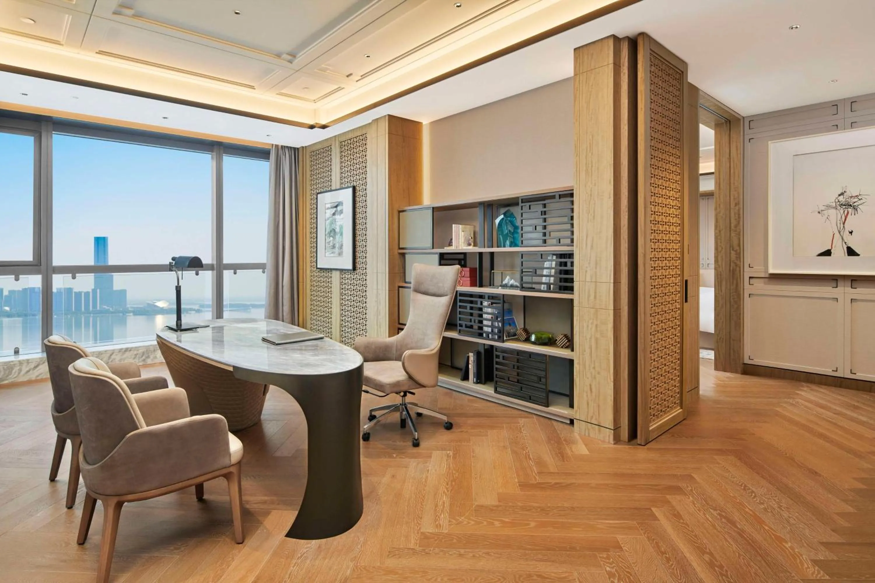 Bedroom in Hilton Suzhou Wuzhong