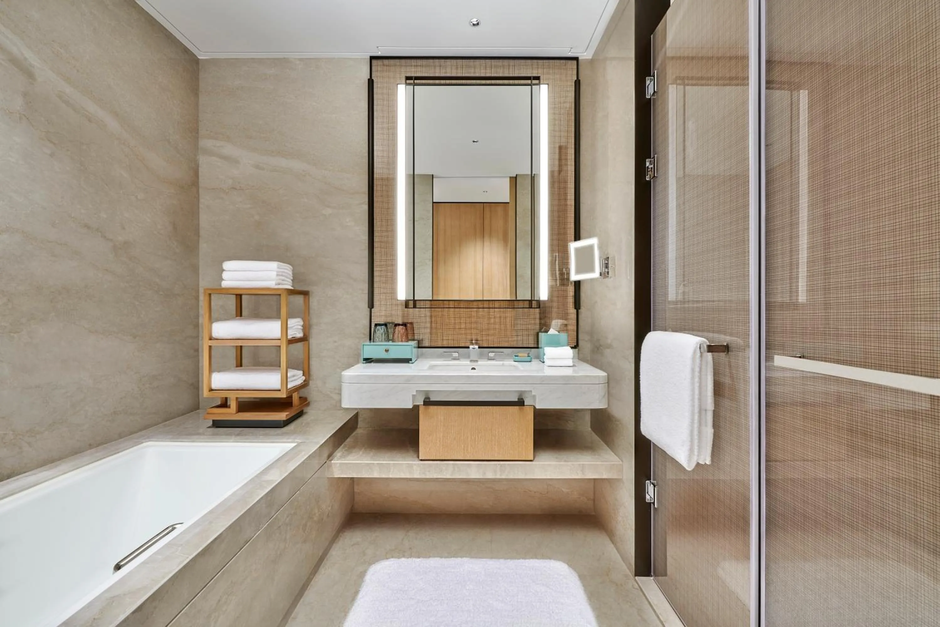 Bathroom in Hilton Suzhou Wuzhong