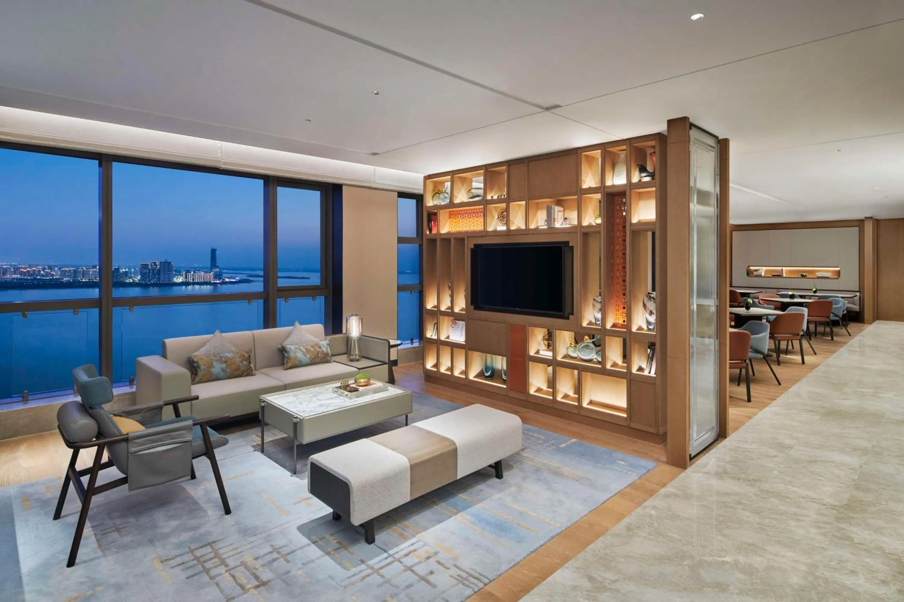 Property building in Hilton Suzhou Wuzhong