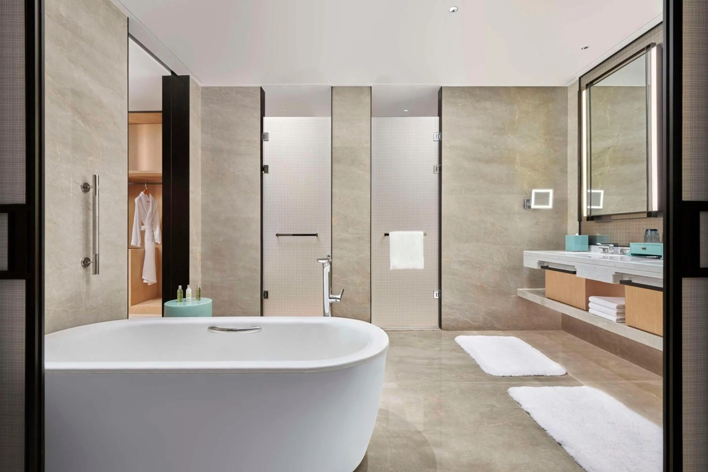 Bathroom in Hilton Suzhou Wuzhong