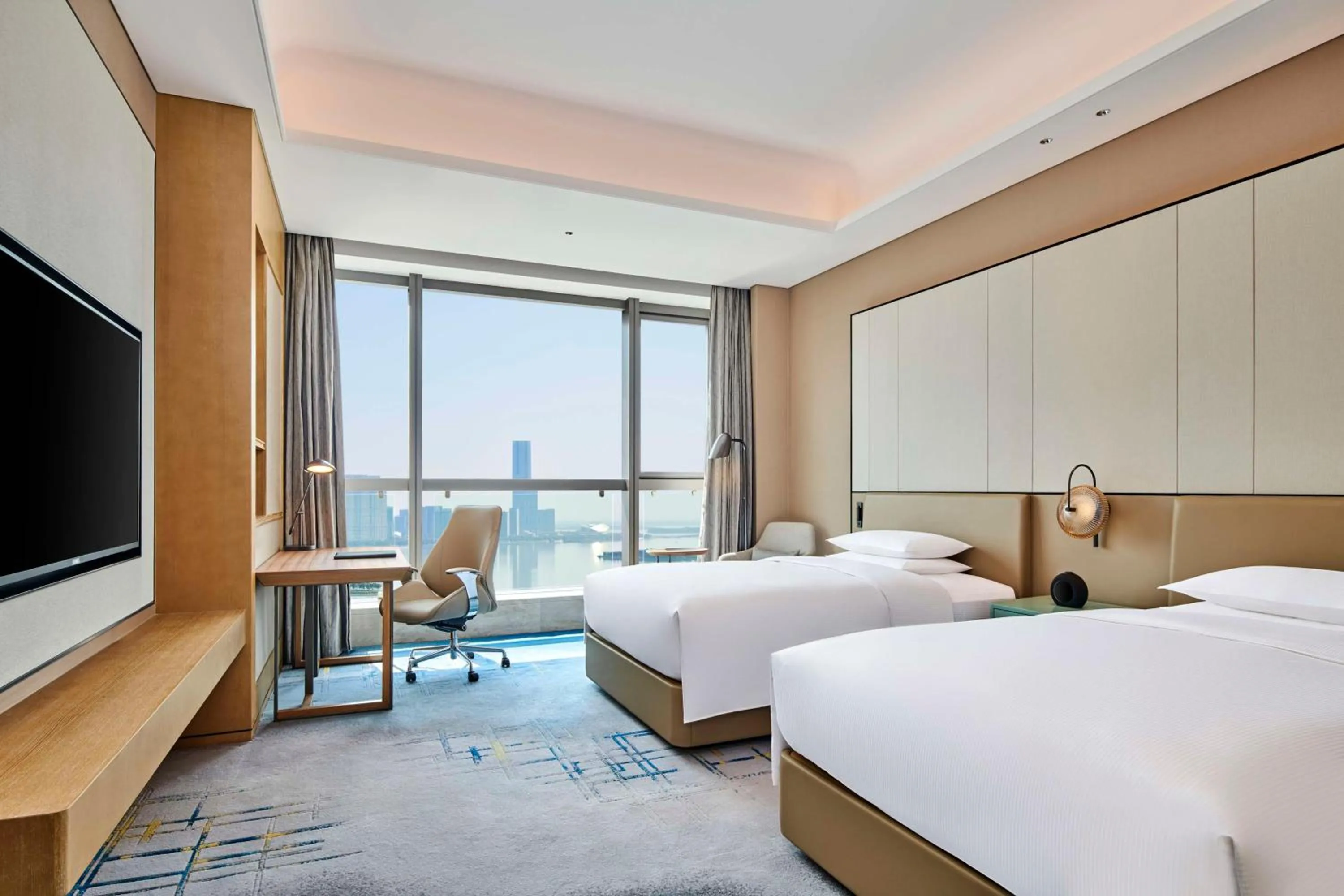Bedroom, Bed in Hilton Suzhou Wuzhong
