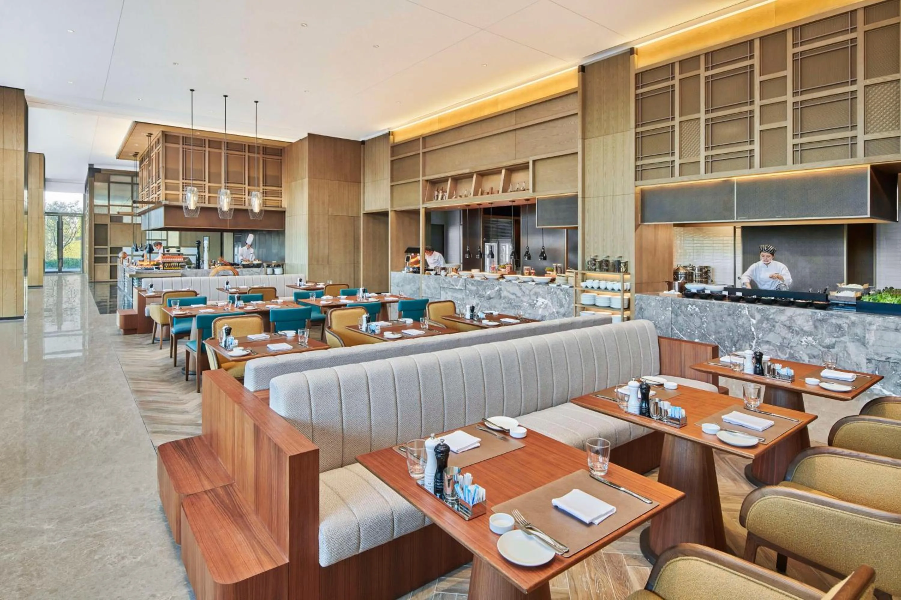 Restaurant/places to eat in Hilton Suzhou Wuzhong