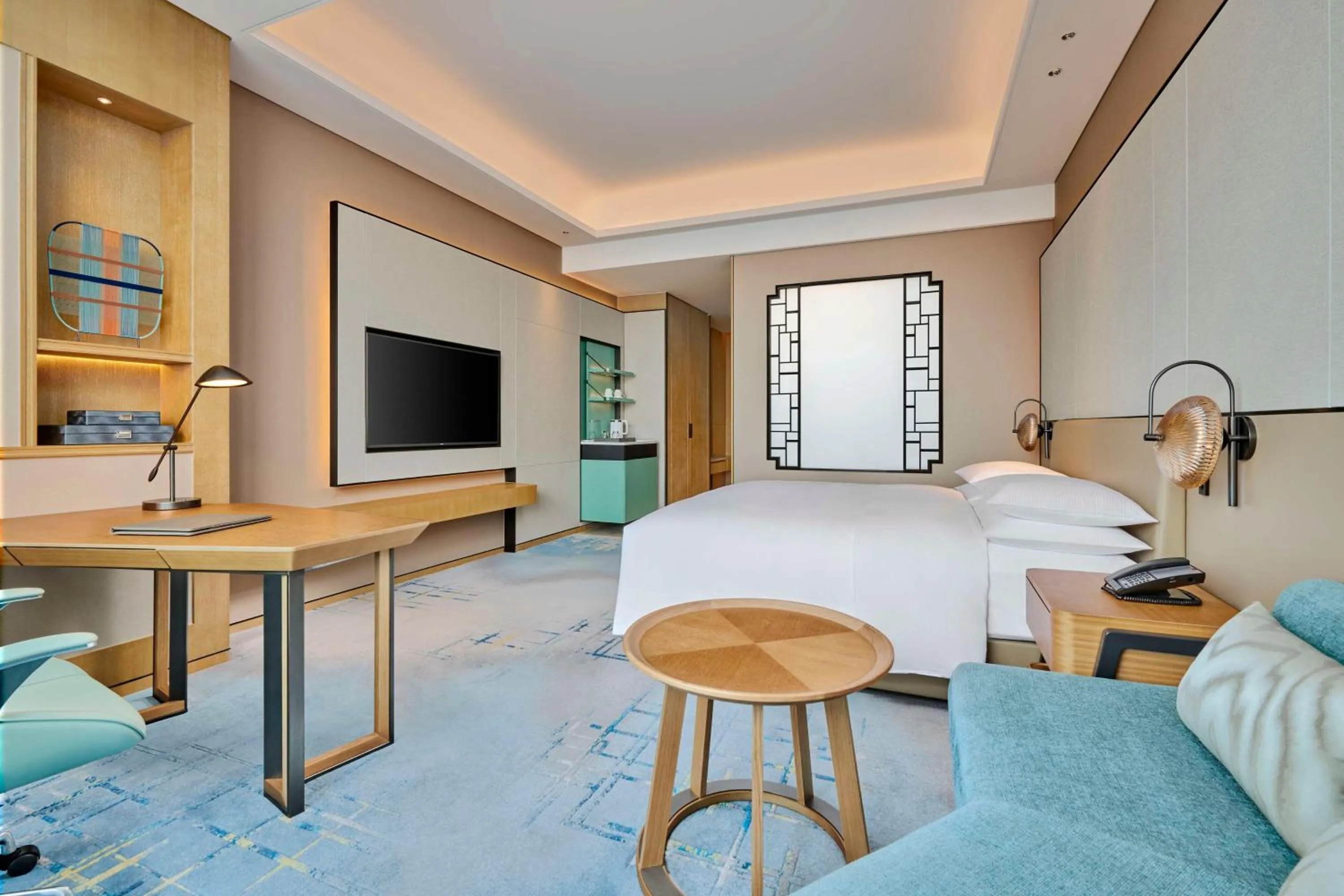Bedroom, Bed in Hilton Suzhou Wuzhong