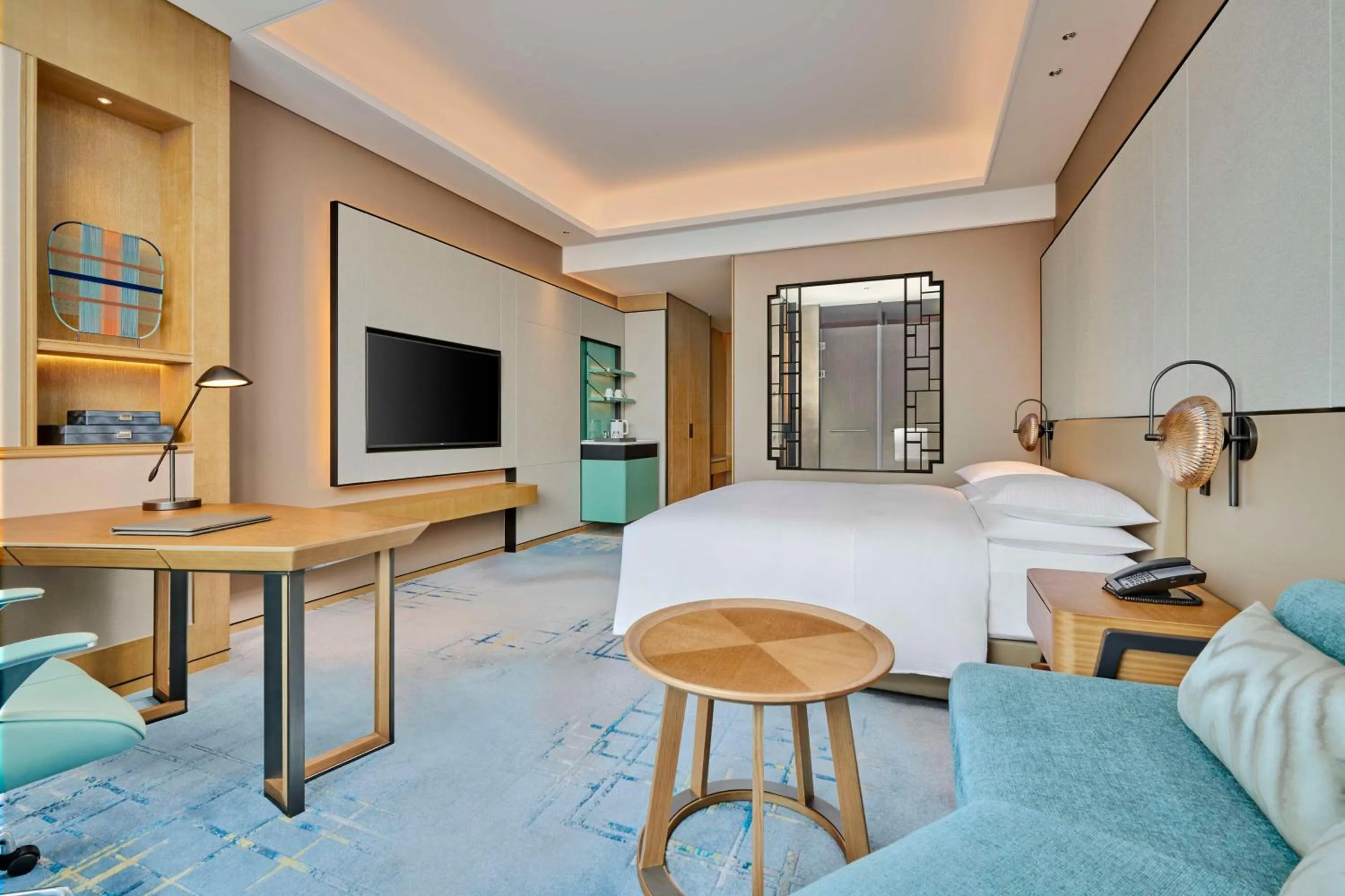 Bedroom, Bed in Hilton Suzhou Wuzhong