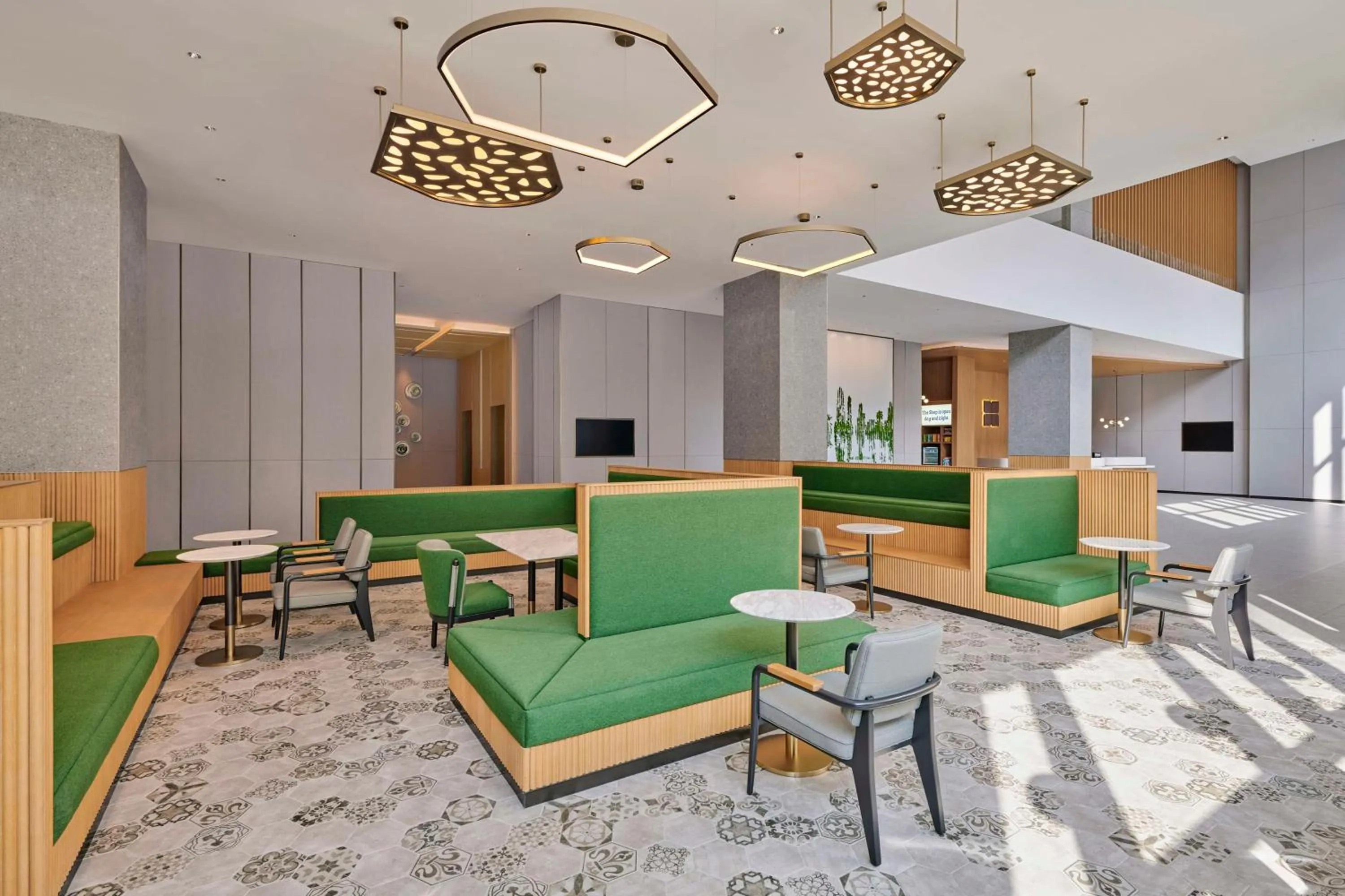 Lobby or reception in Hilton Garden Inn Suzhou Wuzhong