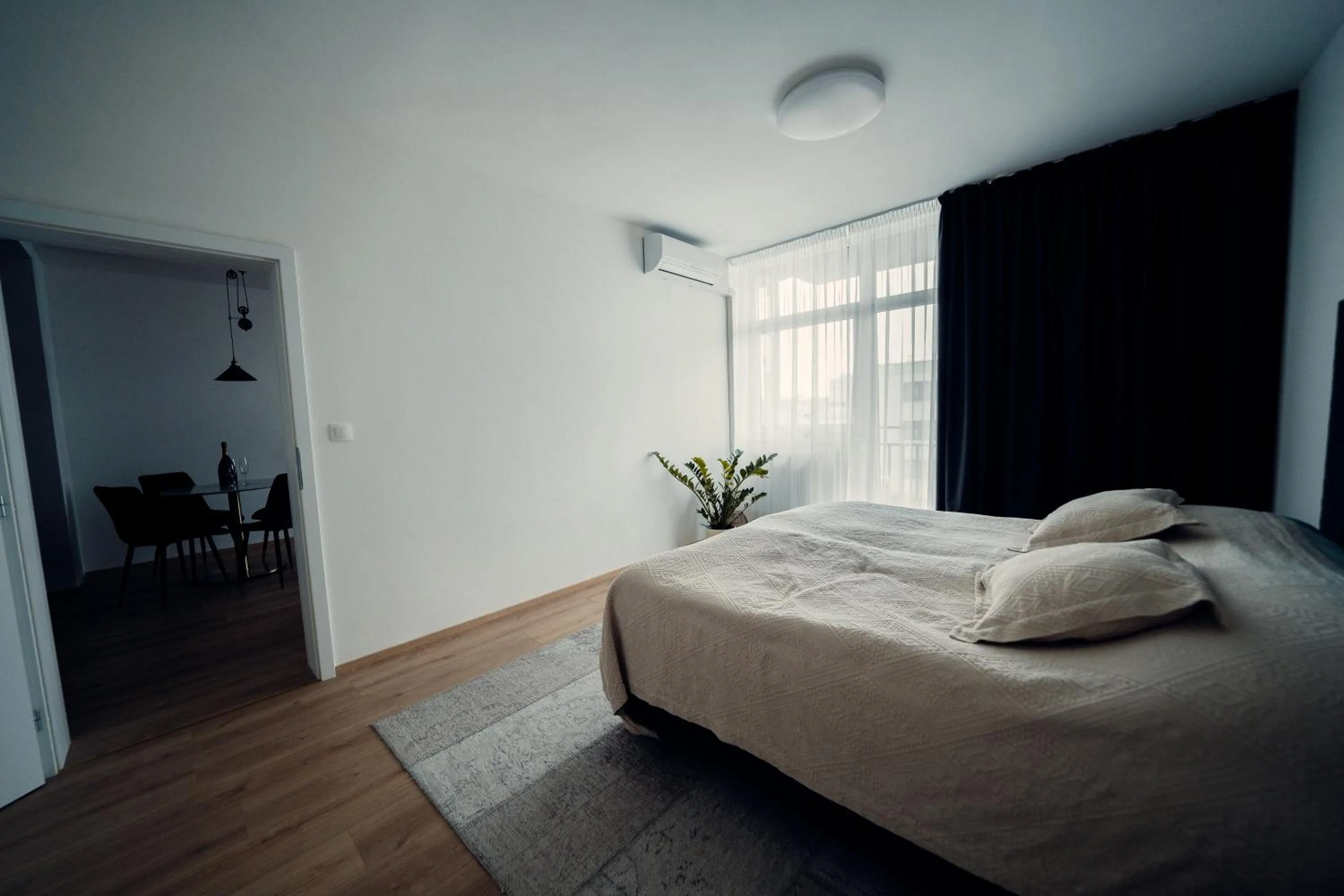 Bed in TIFFANY Apartment Hotel