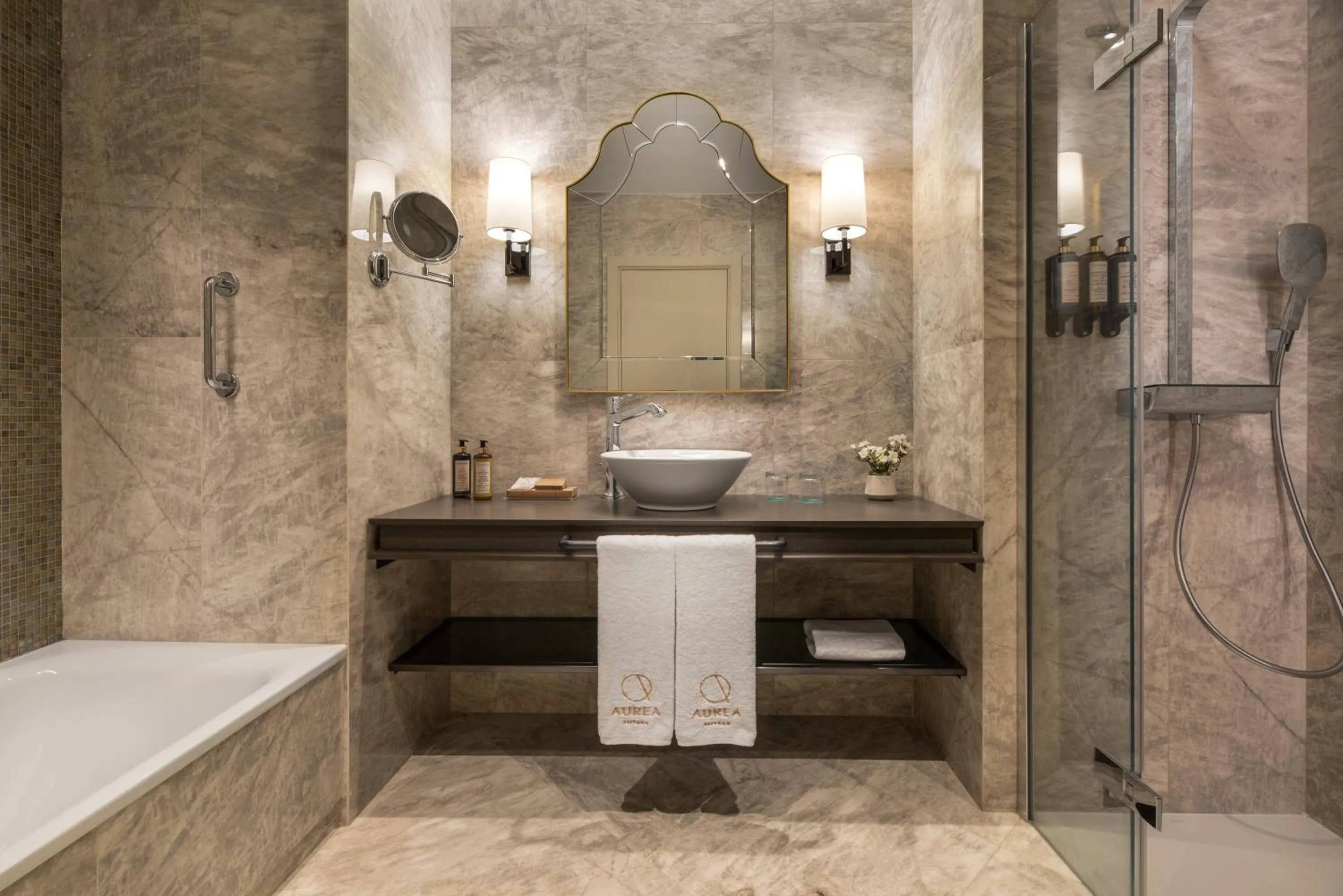 Bathroom in Áurea Casa Palacio Sagasta by Eurostars Hotel Company