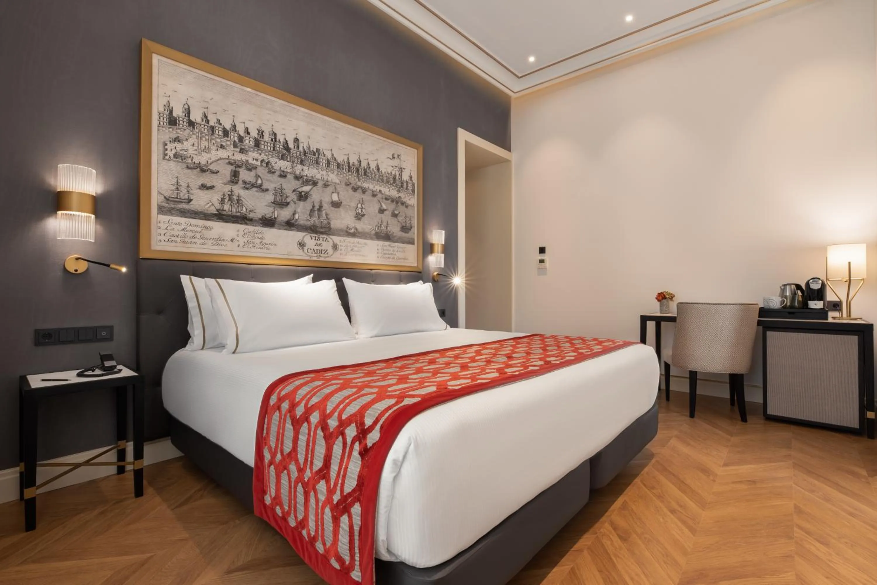 Bed in Áurea Casa Palacio Sagasta by Eurostars Hotel Company