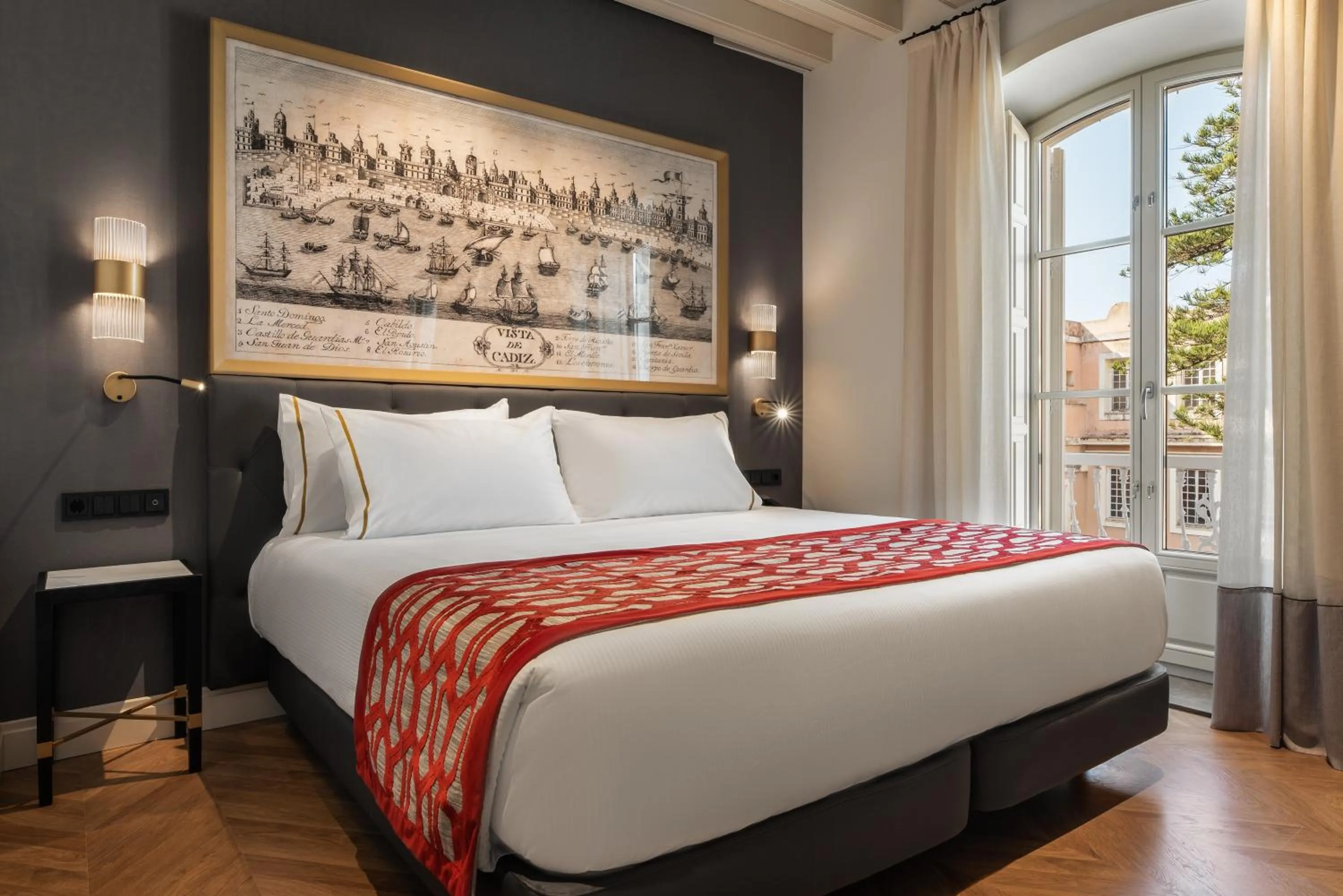 Bed in Áurea Casa Palacio Sagasta by Eurostars Hotel Company