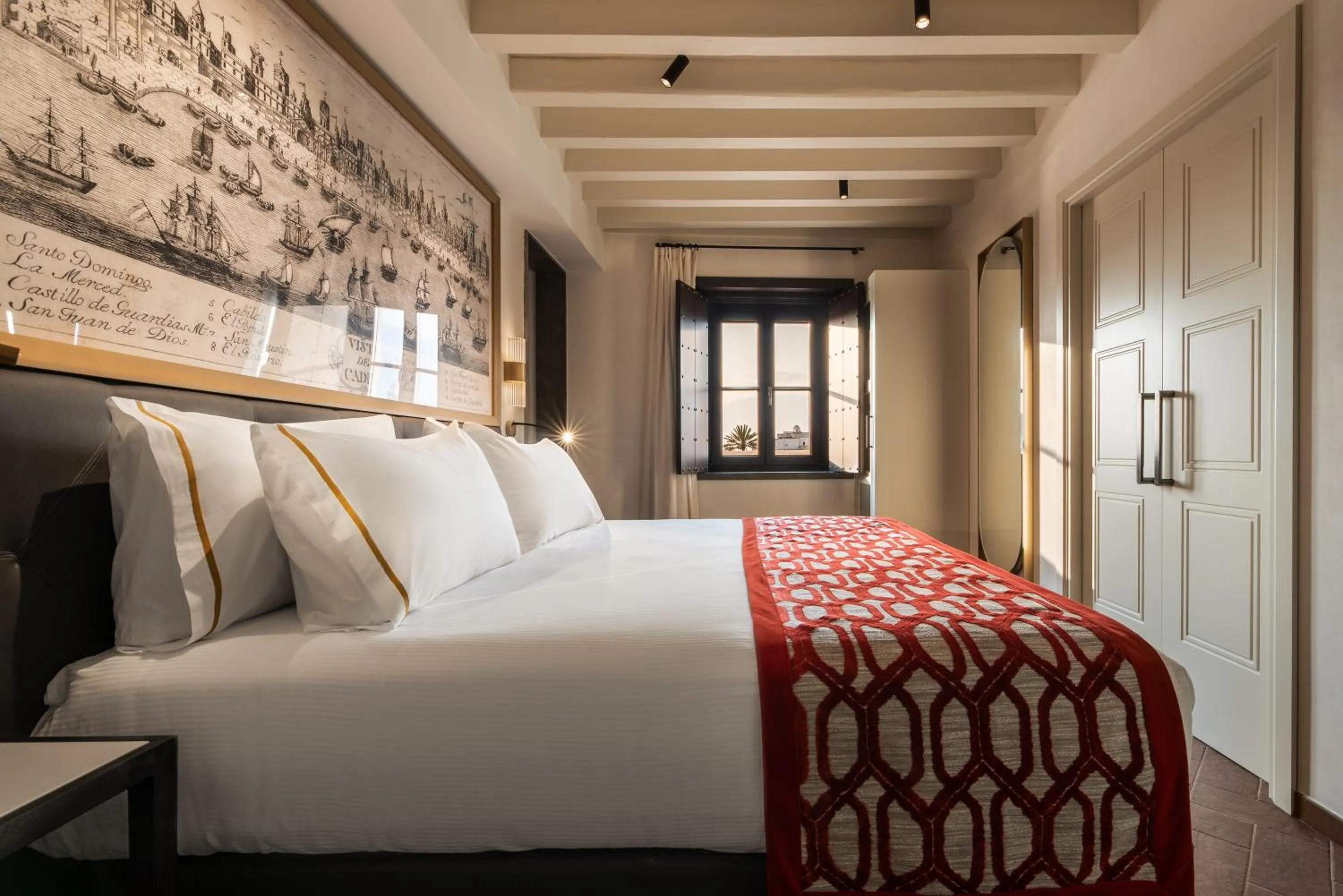 Bed in Áurea Casa Palacio Sagasta by Eurostars Hotel Company