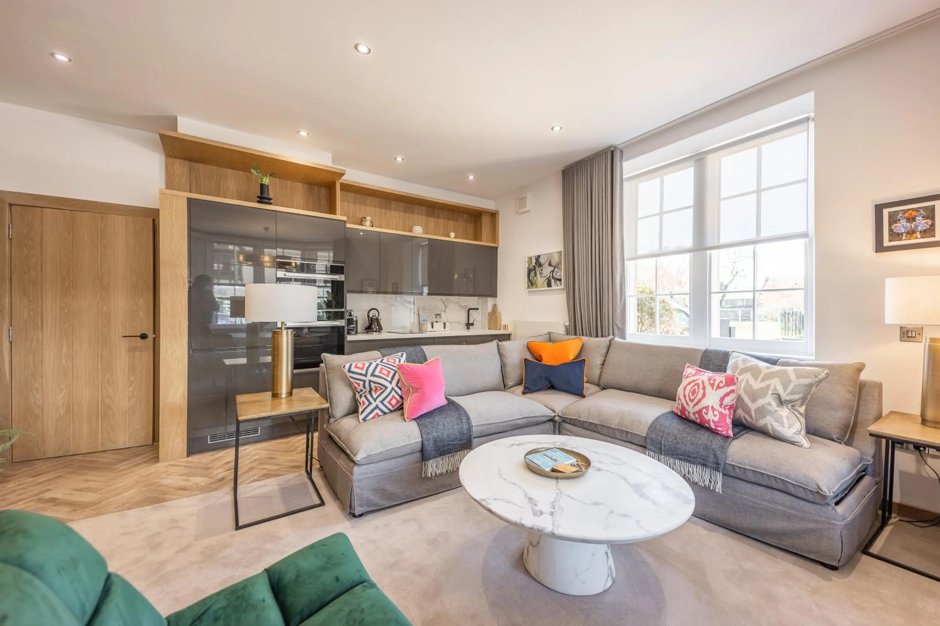 Living room in No1 Apartments St Andrews - South Street