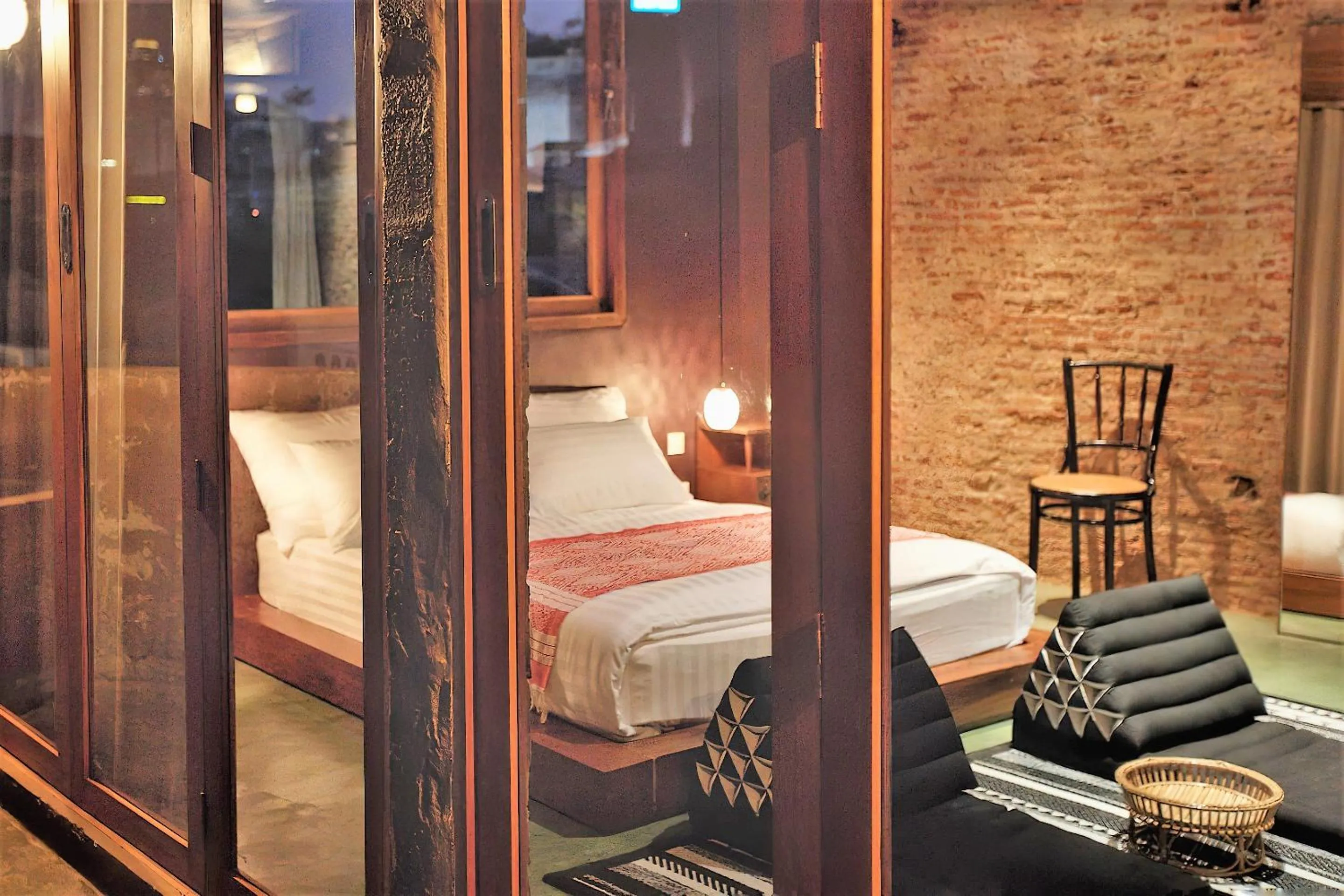 View (from property/room), Bed in Ba Hao Residence