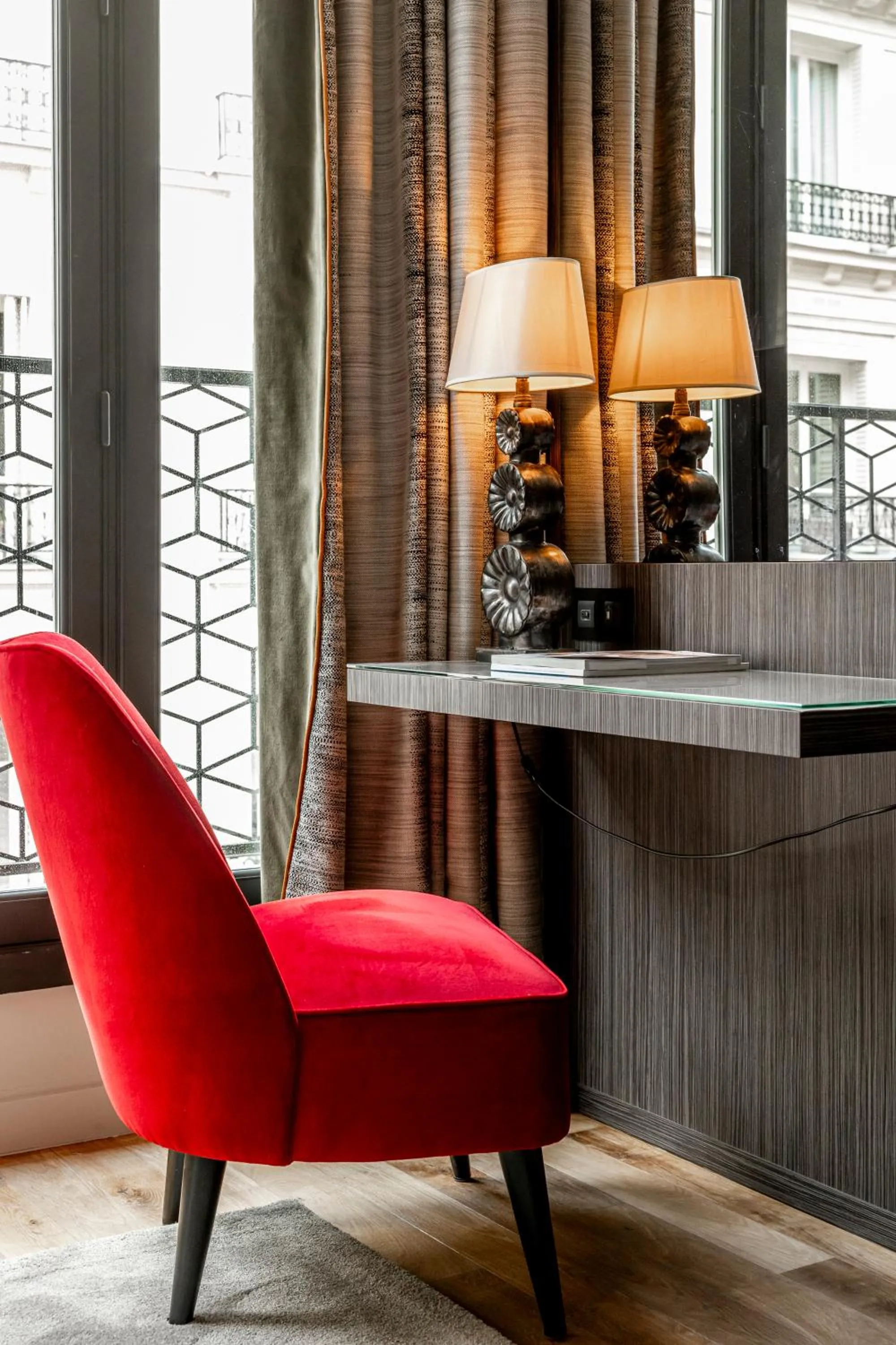 Seating area in Maison Boissière BARNES Residences