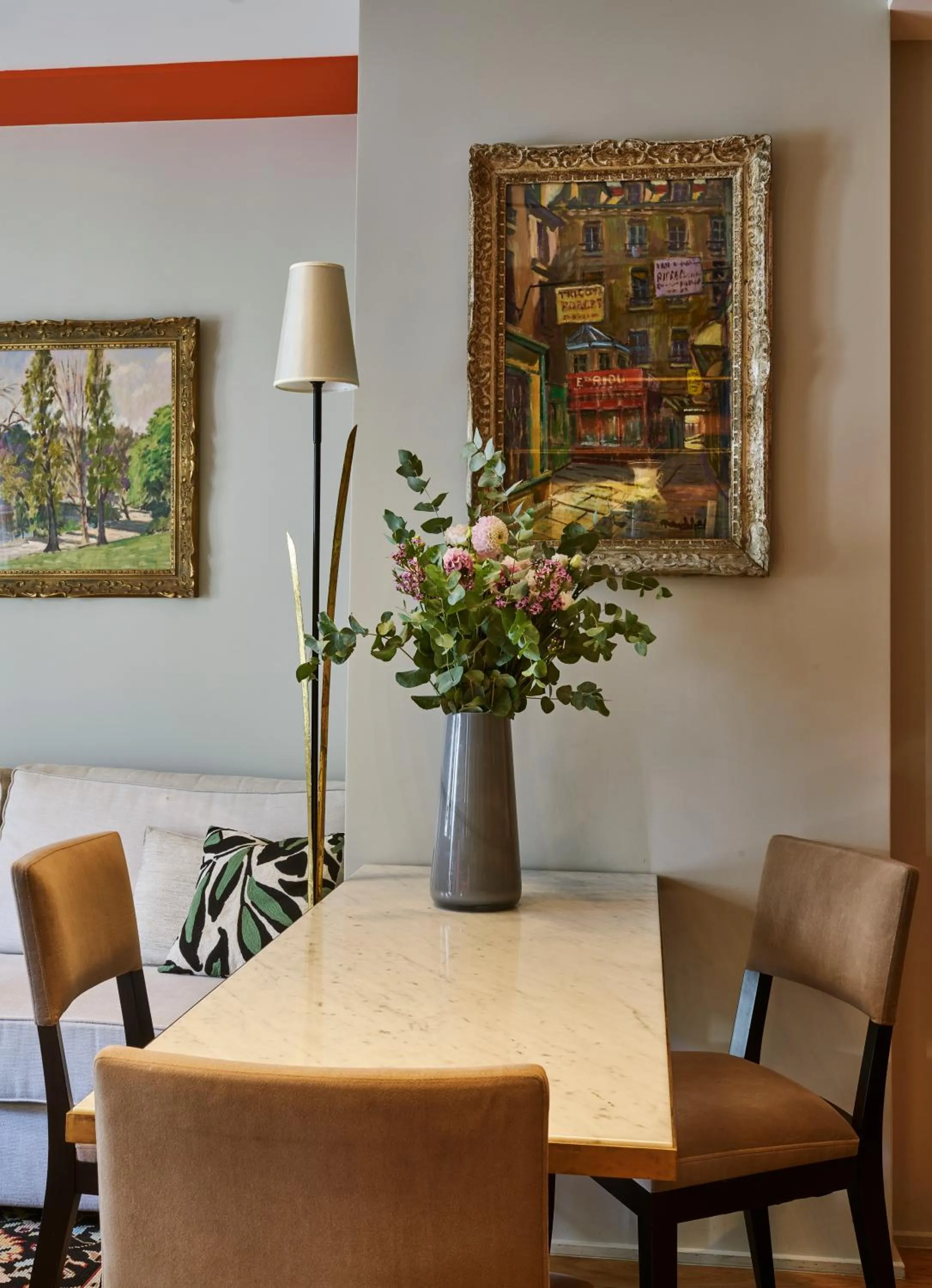Living room in Maison Boissière BARNES Residences